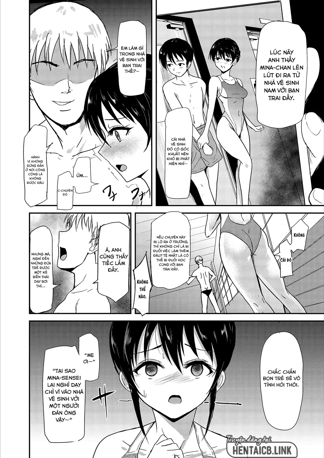 HentaiVN.net - Ảnh 9 - Suiei Instructor no Seiso na Kanojo ga Beit Saki de Netorareru made… - Oneshot