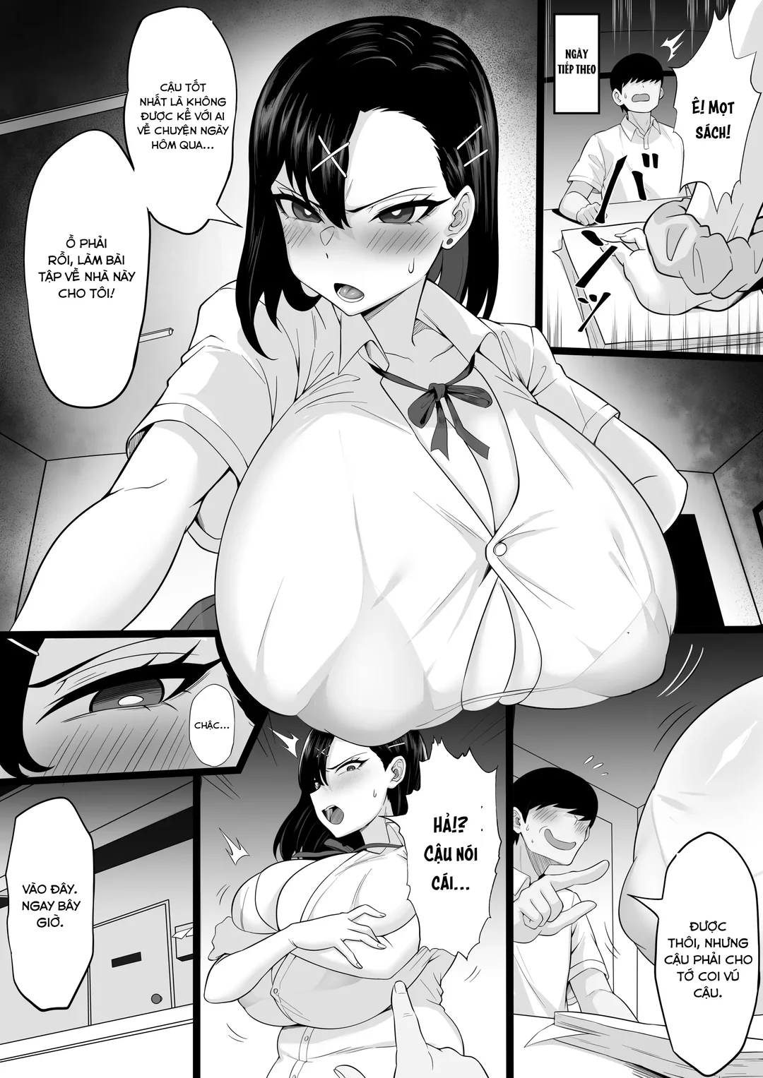 HentaiVN.net - Ảnh 9 - Busty Gyaru’s Secret - Oneshot