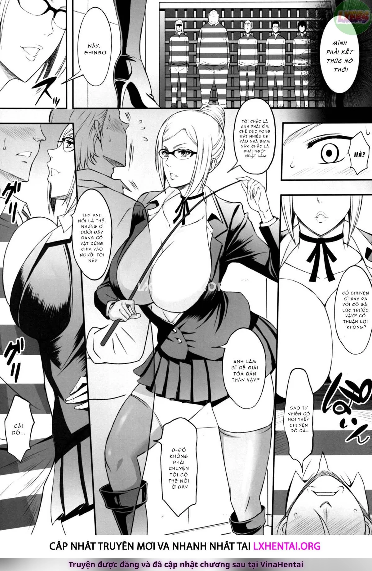 HentaiVN.net - Ảnh 21 - Ingoku Gakuen - One shot