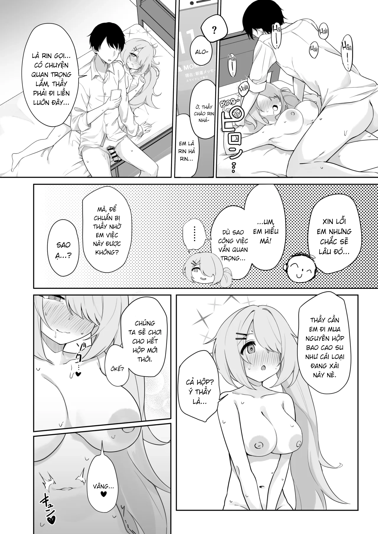 HentaiVN.net - Ảnh 9 - Nhưng ẻm vẫn chưa thấy đủ! - Quyển 2