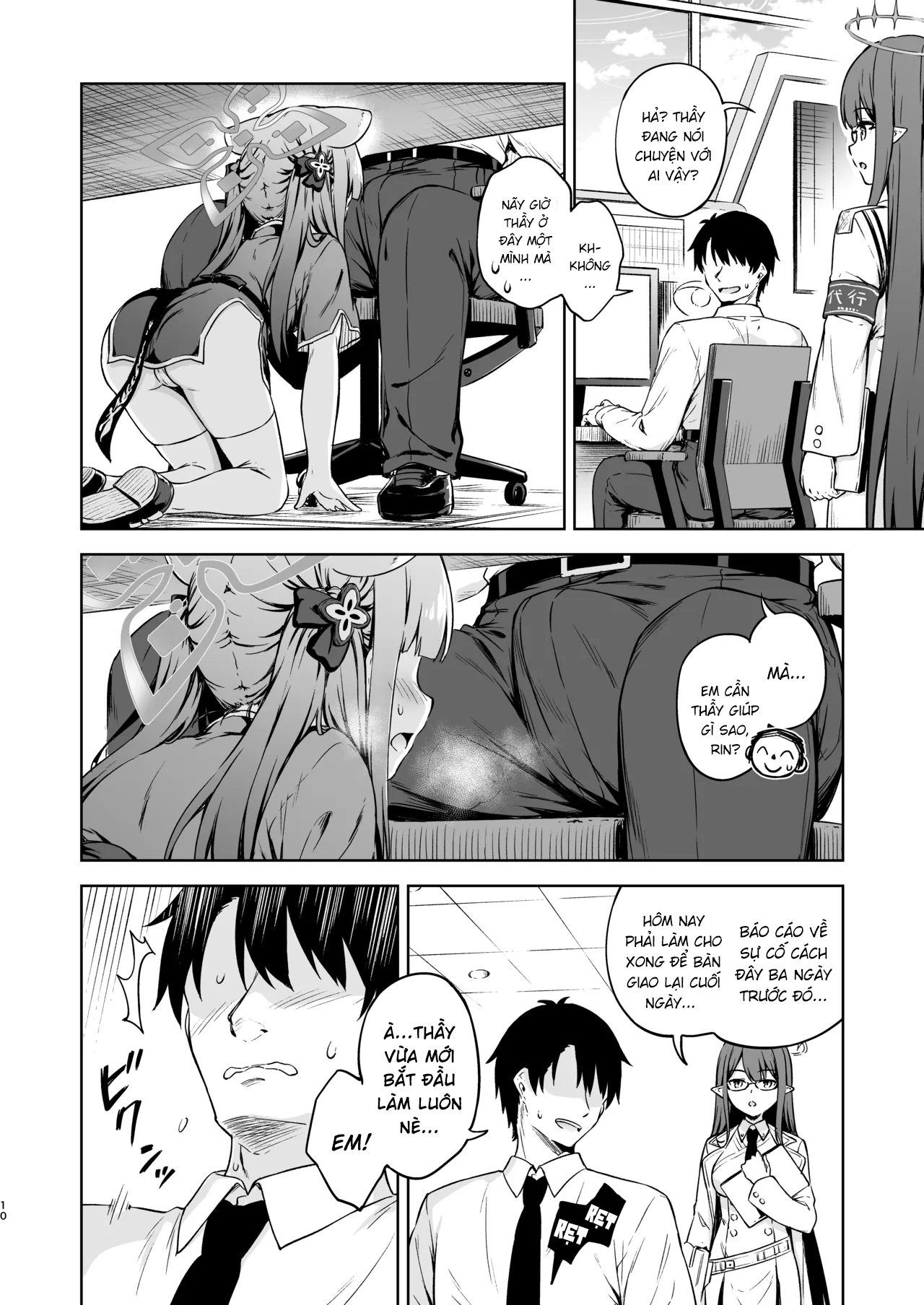 HentaiVN.net - Ảnh 9 - Sensei, em muốn được thầy chiều chuộng cơ! Được hong ạ? - troi oi tre em uohhhhhhhhhhhhhhhhh