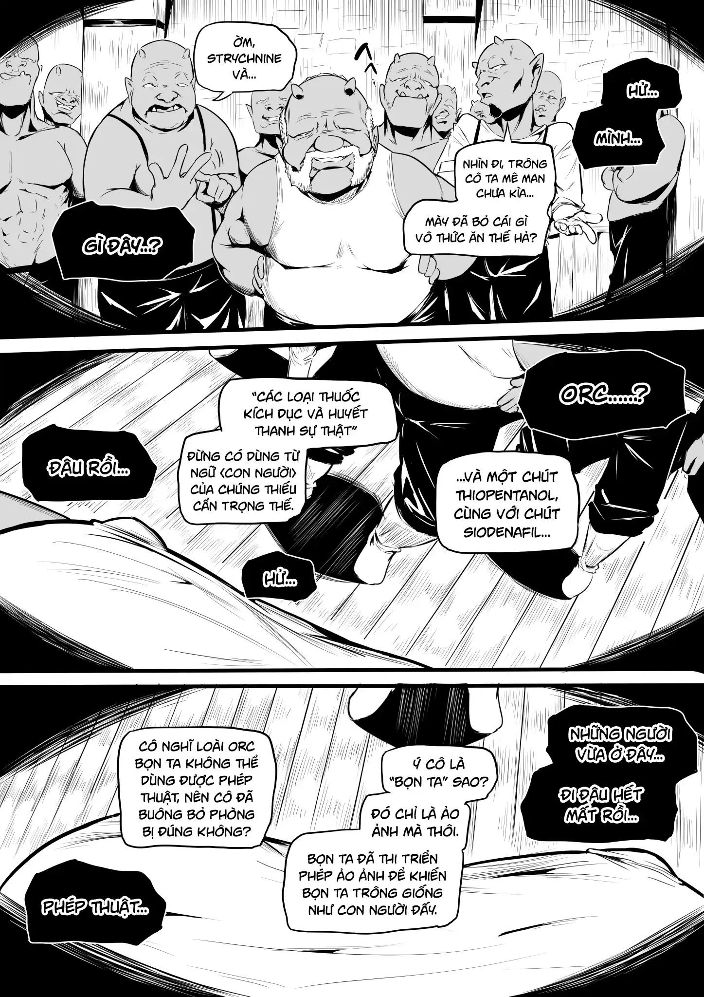 HentaiVN.net - Ảnh 9 - Quán Rựu Của Bầy Orc - Oneshot