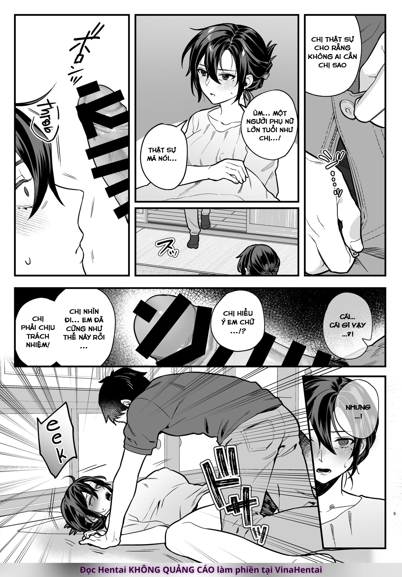 HentaiVN.net - Ảnh 11 - Chị Dâu Cô Đơn - Oneshot