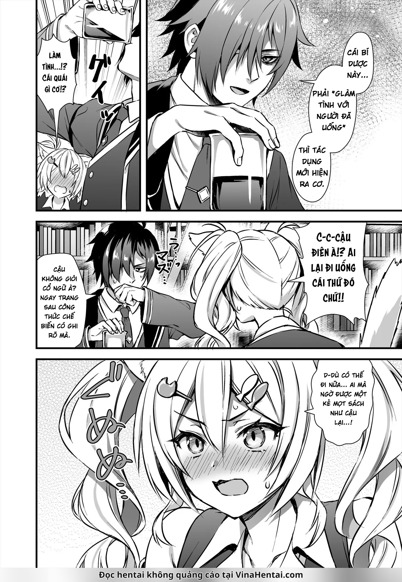 HentaiVN.net - Ảnh 9 - Mahou Gakuen No Ochikobore - Chap 2