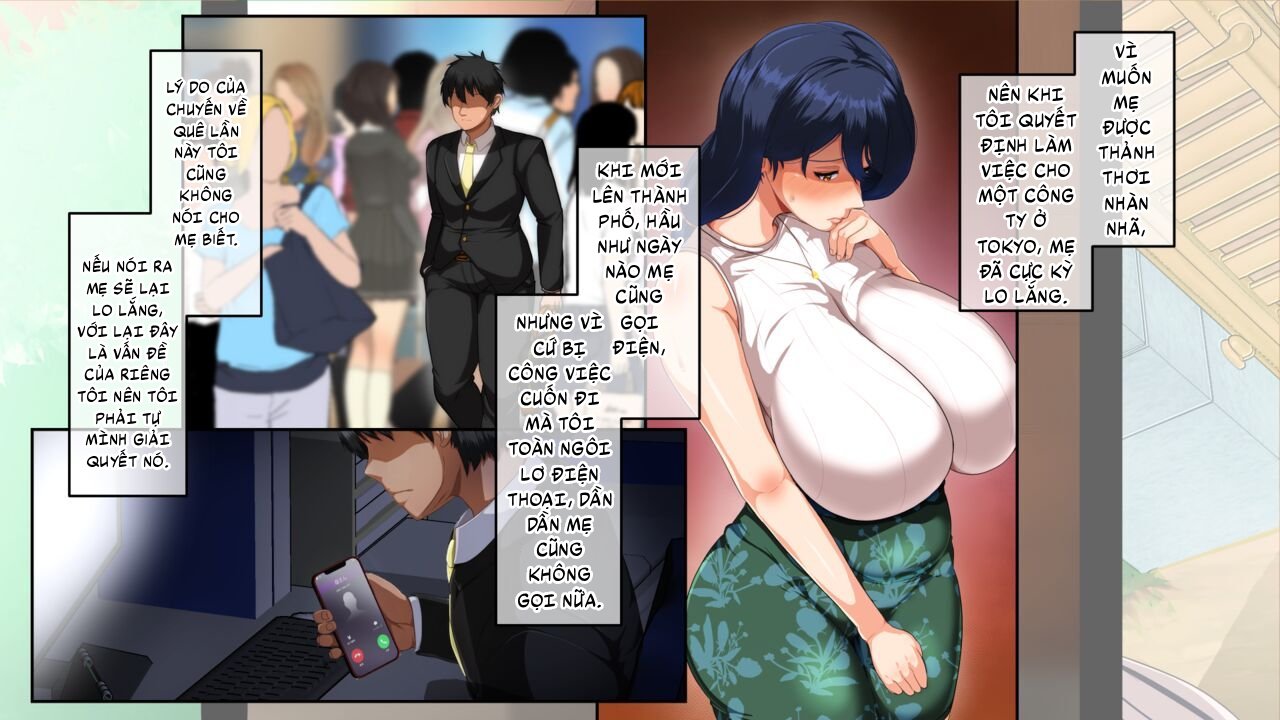 HentaiVN.net - Ảnh 10 - Natsu Koi Haha ~Black Kigyou de Tsubureta Ore to Kaa-san no Ichika no Koi~ - Chap 1