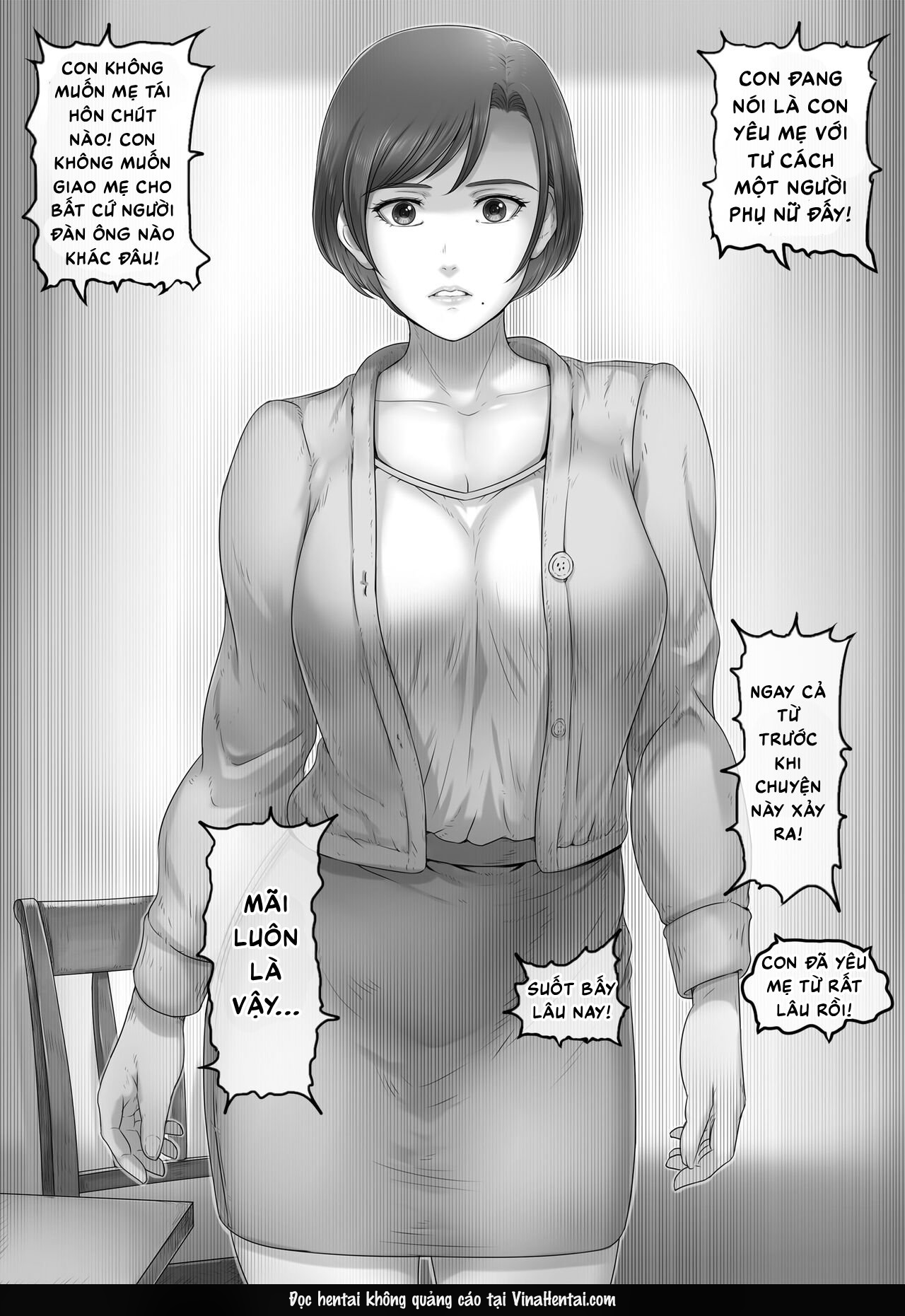 HentaiVN.net - Ảnh 9 - Mẹ luôn ở đây - Oneshot