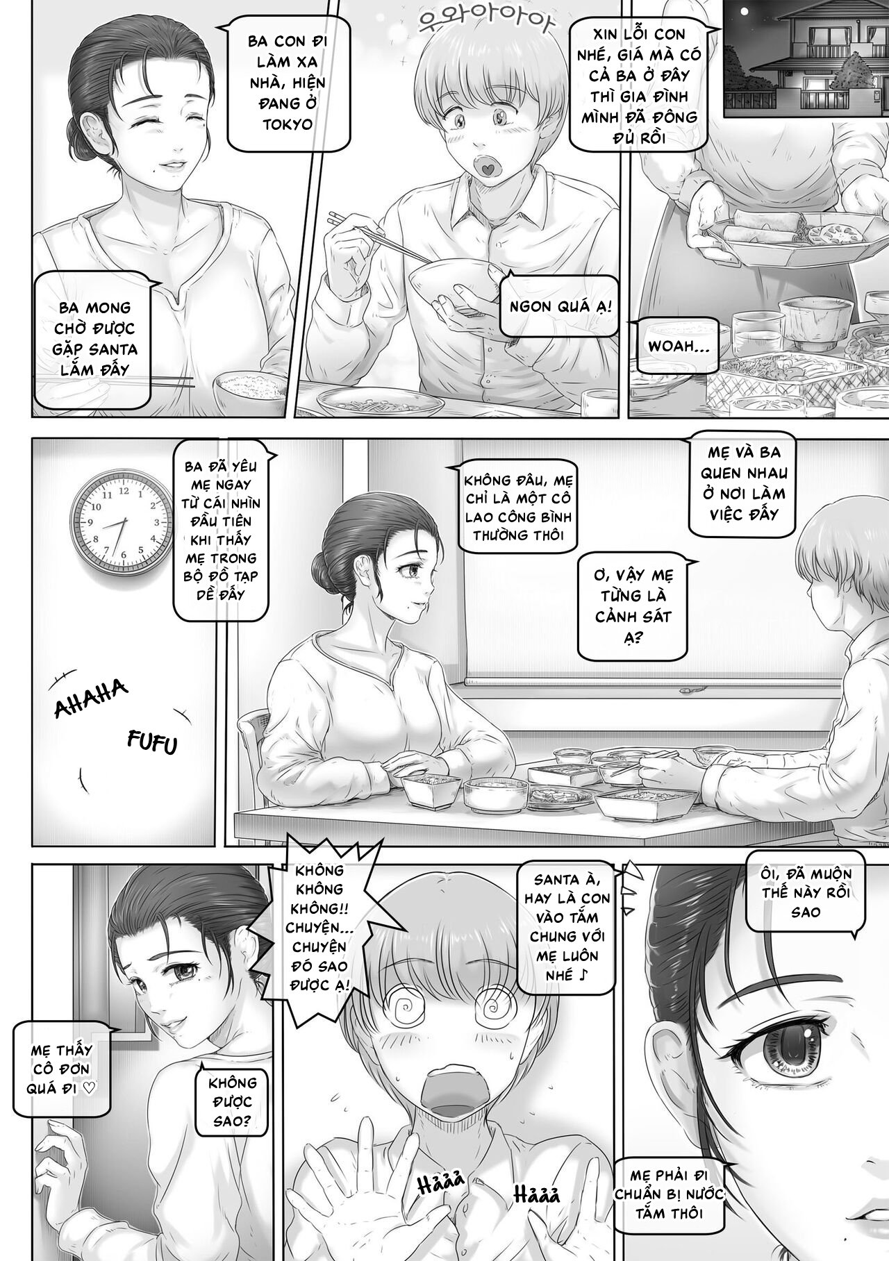 HentaiVN.net - Ảnh 10 - Mẹ luôn ở đó - Oneshot