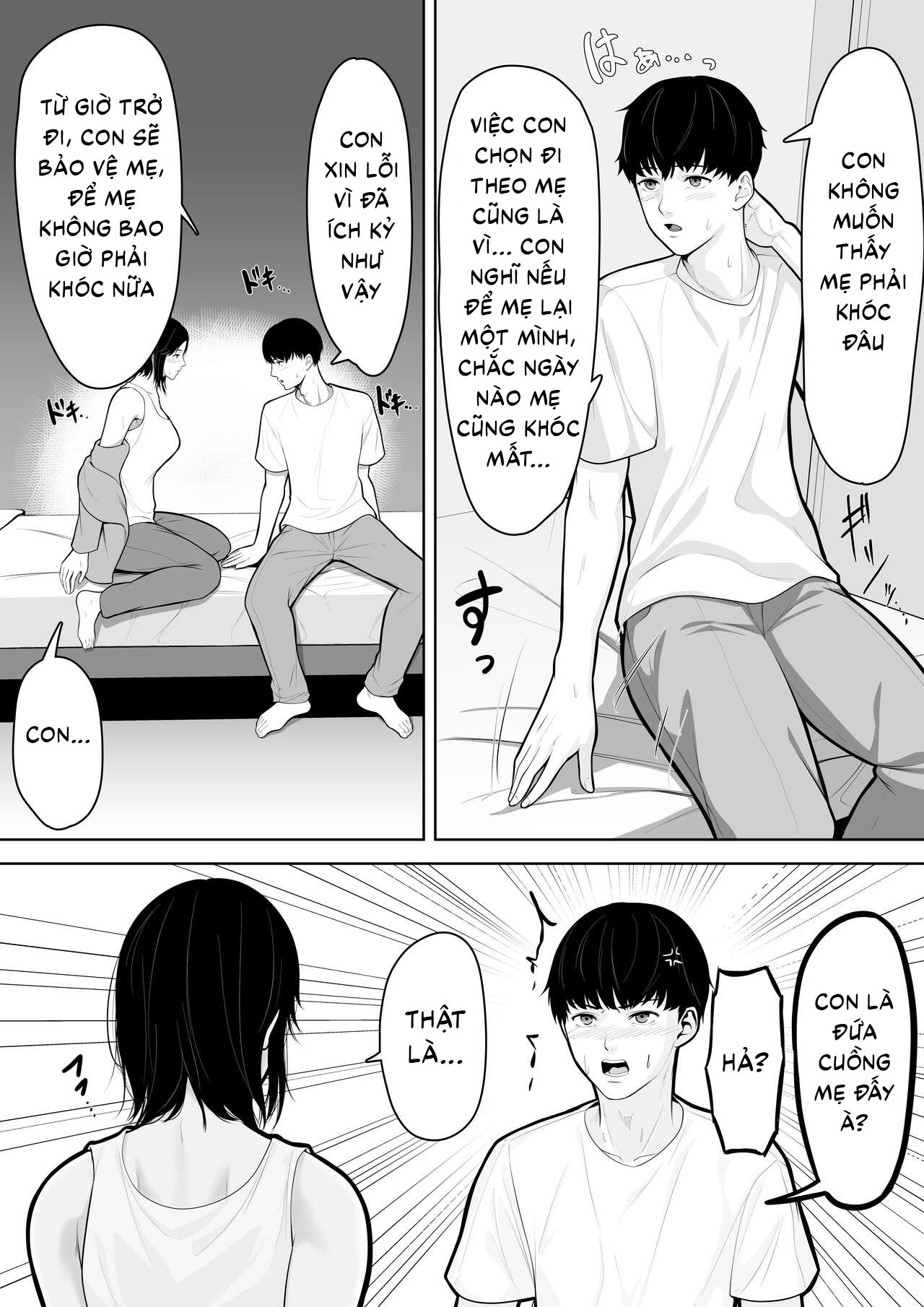 HentaiVN.net - Ảnh 10 - Okaa-san de Sumasushikanakute - Oneshot