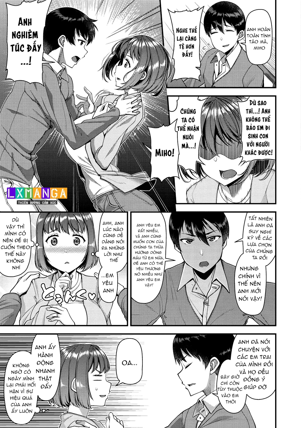 HentaiVN.net - Ảnh 10 - Tsuma Fes ~Aniyome Netorase Kounin Tanetsuke~ - Chap 1
