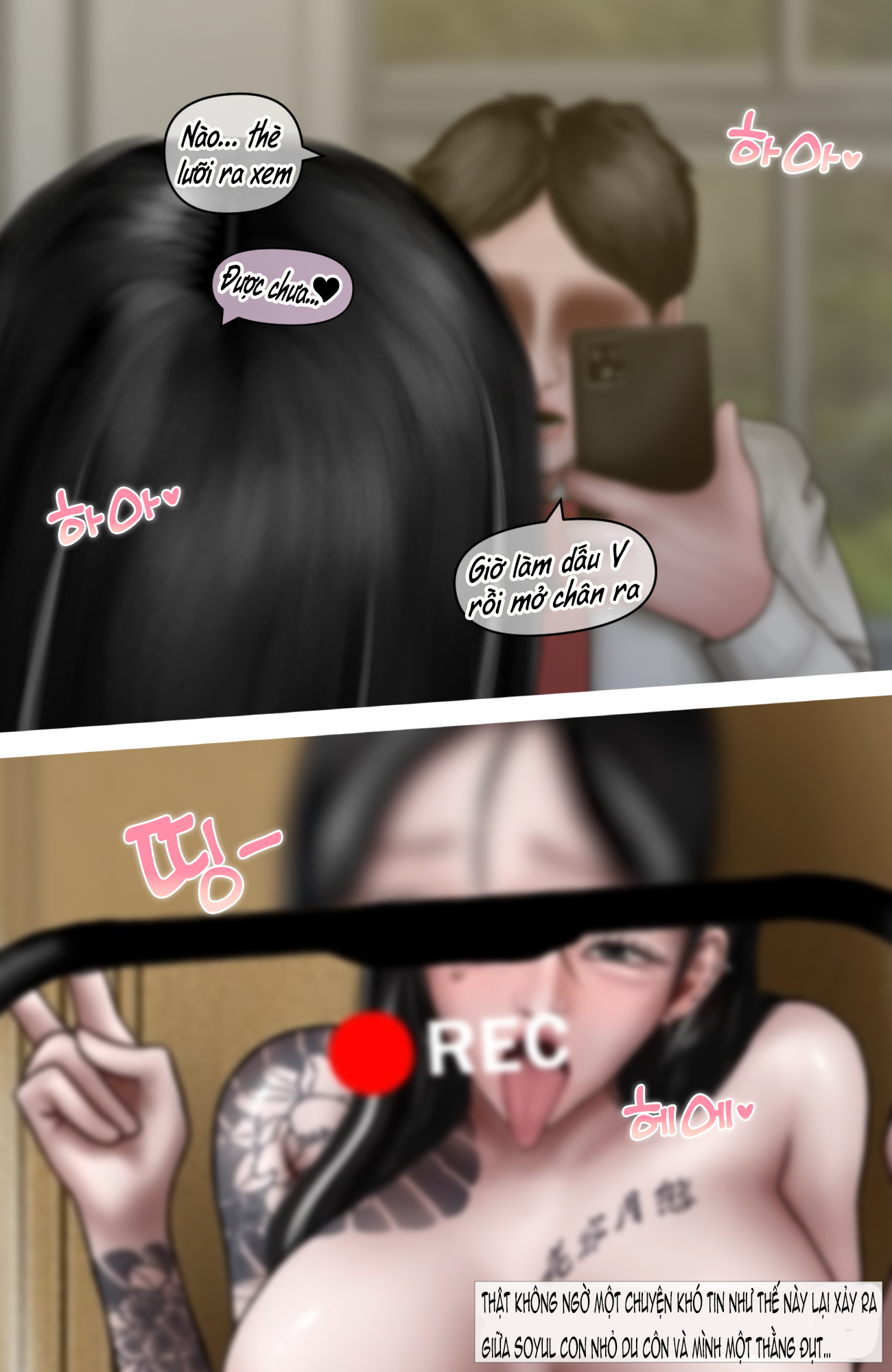 HentaiVN.net - Ảnh 43 - Gái Du Côn X Wibu Đụt Cận Trĩ - Chap 6.2