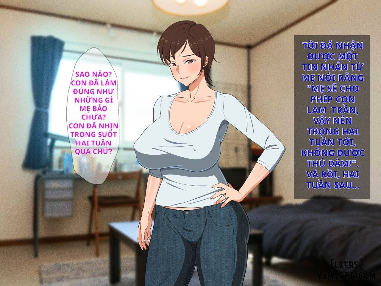 HentaiVN.net - Ảnh 98 - My Mother is Scary when Angry but Her Moans Are so Cute - Oneshot