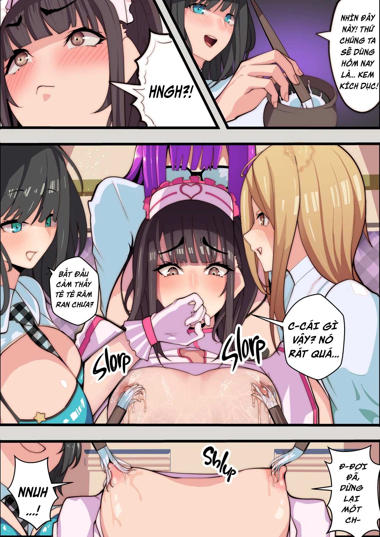 HentaiVN.net - Ảnh 10 - [Không che] Bị gái trong câu lạc bộ cosplay của tôi địt tung lỗ đít - Oneshot
