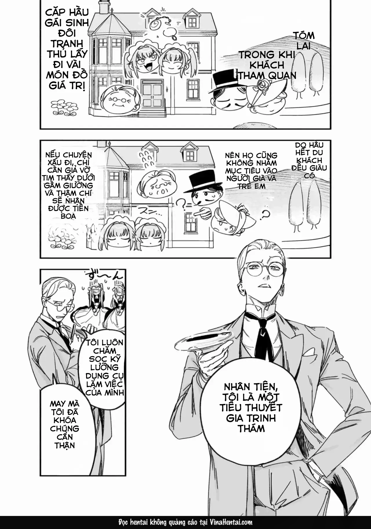 HentaiVN.net - Ảnh 7 - Futago Maid no Clara to Cola: Sei no Mezame! - oneshot