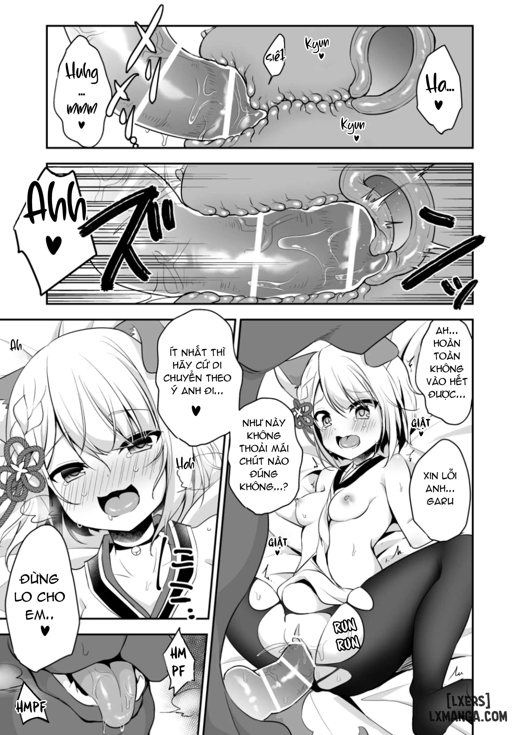 HentaiVN.net - Ảnh 5 - イヌカミックス！ - 1_oneshot