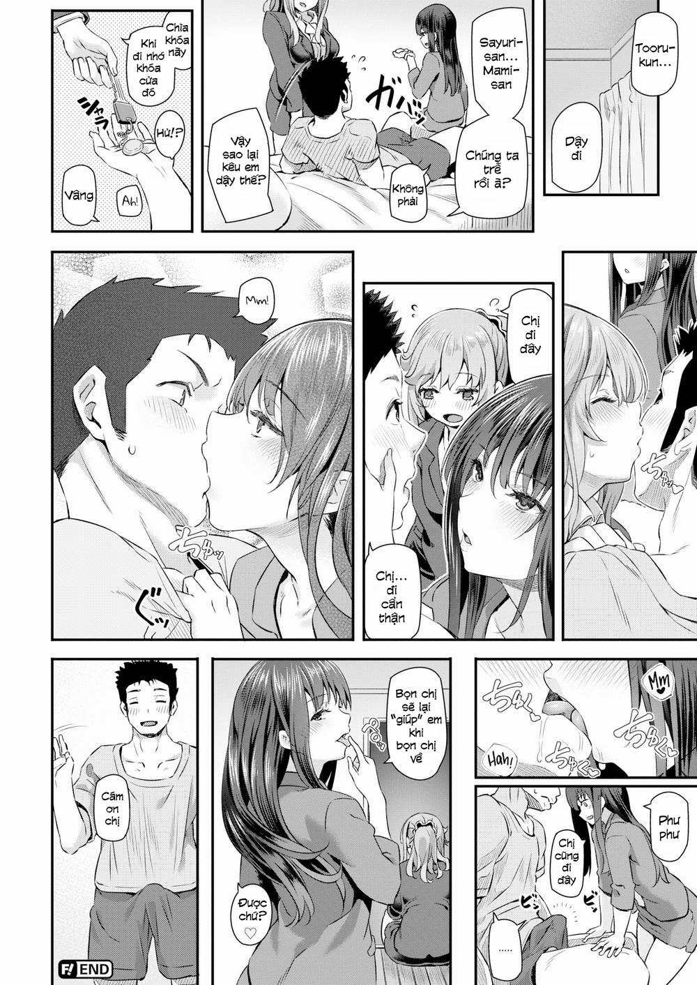 HentaiVN.net - Ảnh 21 -  Mỗi tay là một đàn chị, Mỗi bên mỗi em - Chap 2