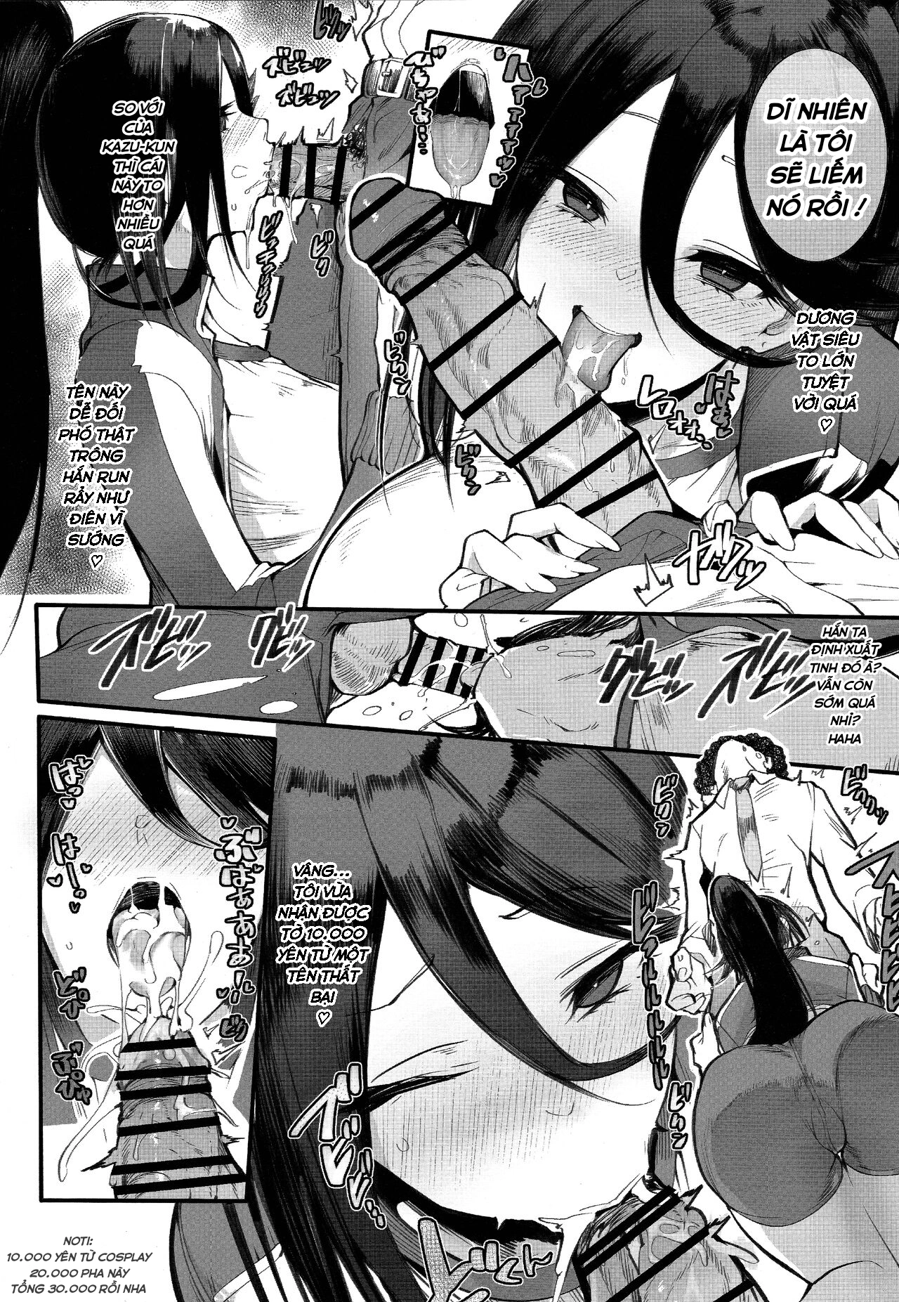 HentaiVN.net - Ảnh 11 - Chỉ cần bạn trả đủ tiền việc gì cố ấy cũng làm - Chap 1