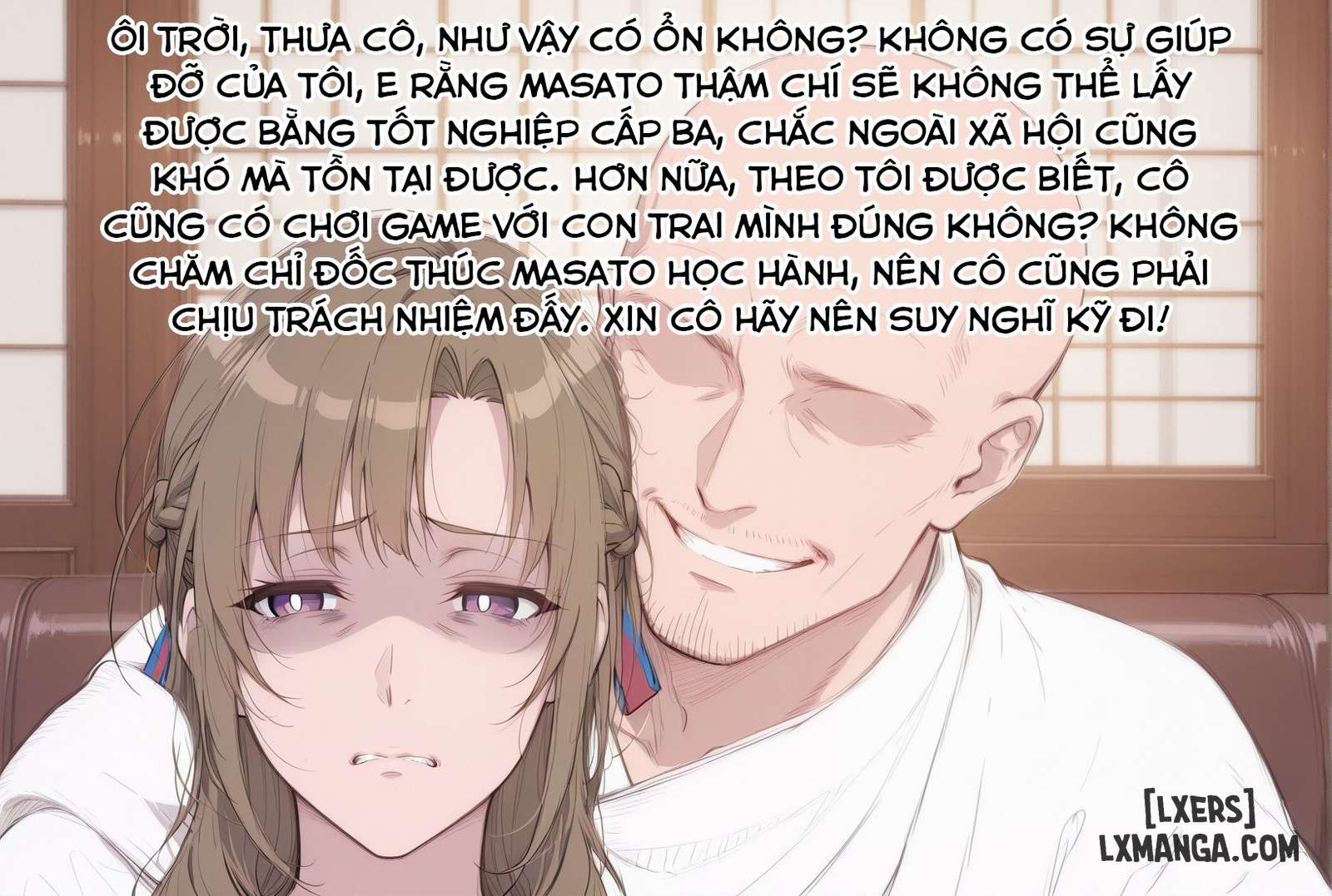 HentaiVN.net - Ảnh 10 - [AI NTR] Người Mẹ Mamako Bị Thầy Giáo Đụ Vì Con Học Kém - C1