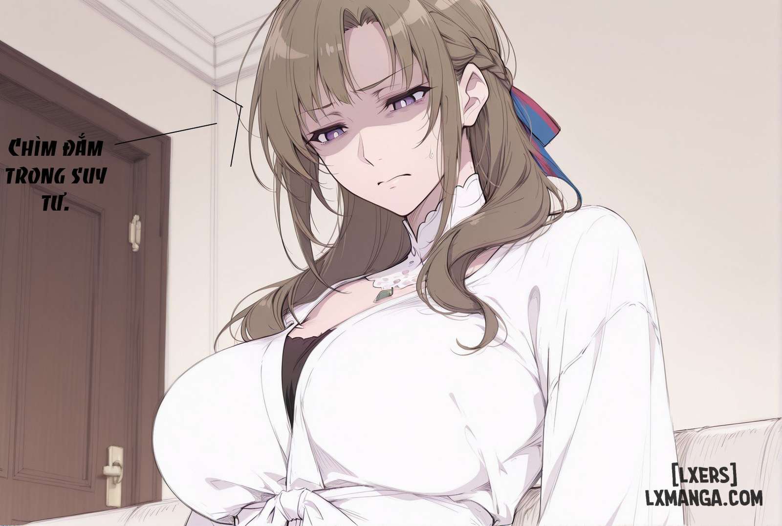 HentaiVN.net - Ảnh 11 - [AI NTR] Người Mẹ Mamako Bị Thầy Giáo Đụ Vì Con Học Kém - C1