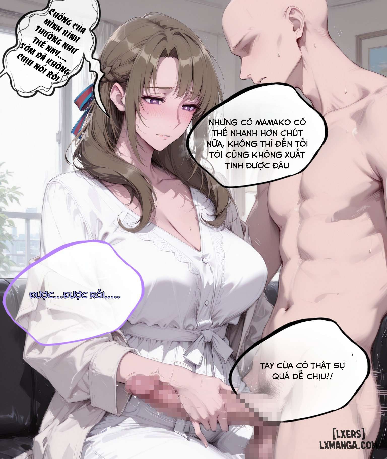 HentaiVN.net - Ảnh 8 - [AI NTR] Người Mẹ Mamako Bị Thầy Giáo Đụ Vì Con Học Kém - C2