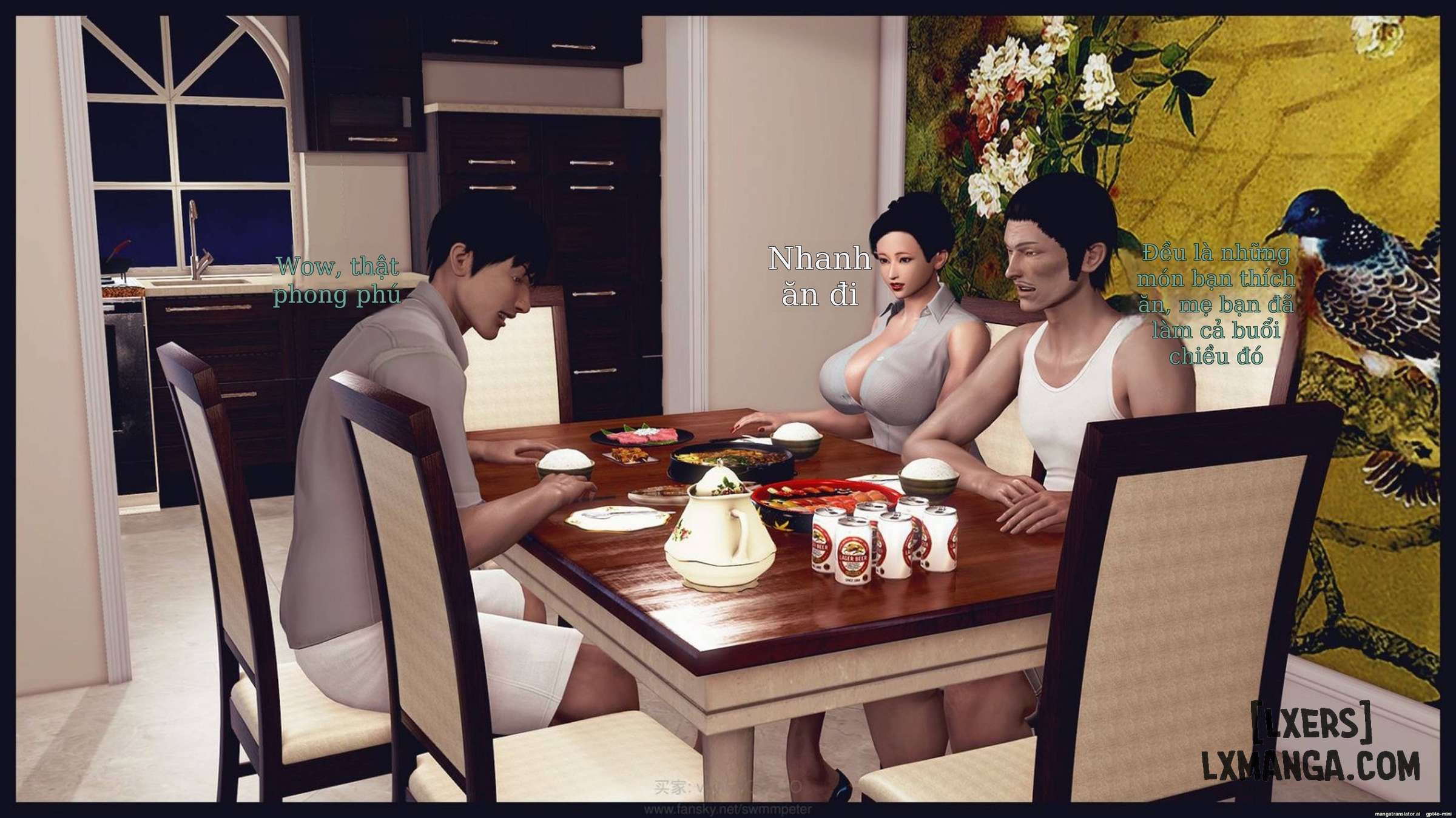 HentaiVN.net - Ảnh 26 - Âm mưu chiếm lấy người mẹ xinh đẹp - Chap 1.2