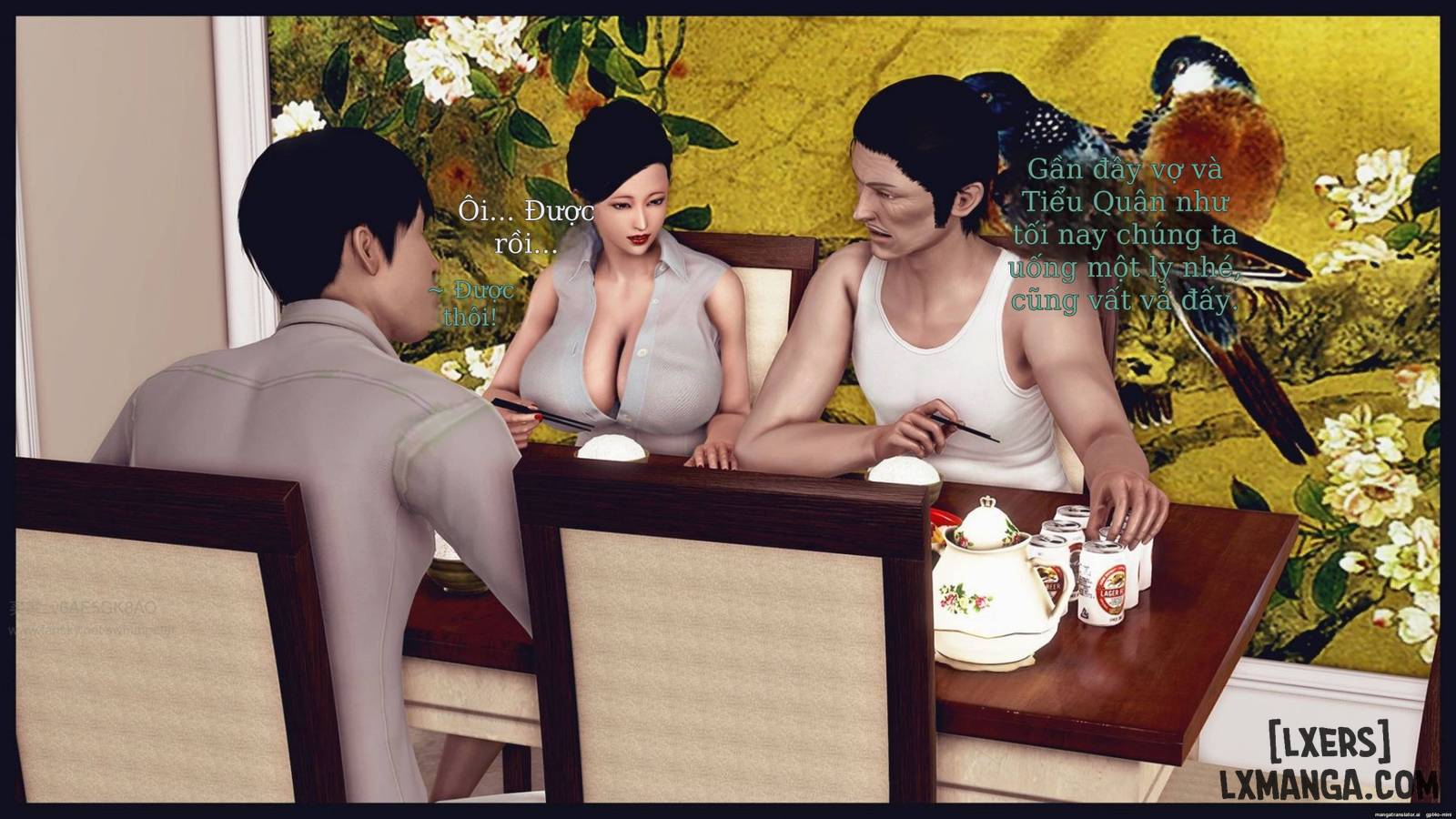 HentaiVN.net - Ảnh 28 - Âm mưu chiếm lấy người mẹ xinh đẹp - Chap 1.2
