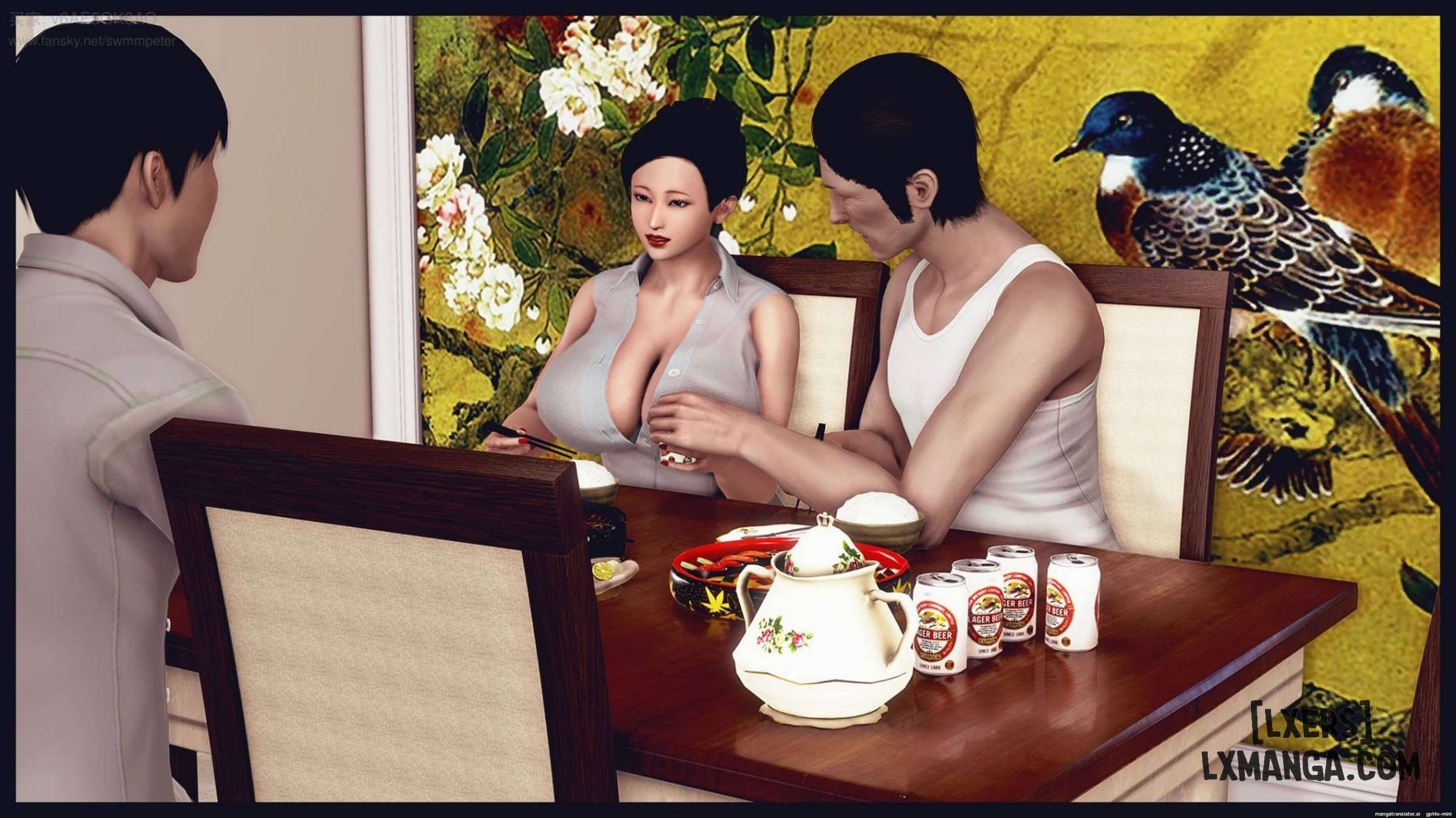 HentaiVN.net - Ảnh 29 - Âm mưu chiếm lấy người mẹ xinh đẹp - Chap 1.2