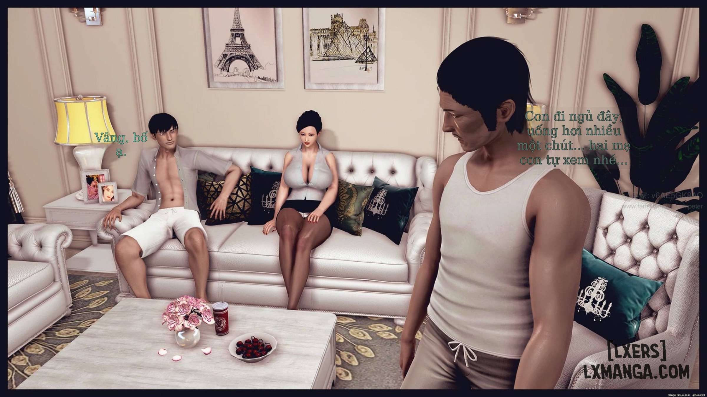 HentaiVN.net - Ảnh 38 - Âm mưu chiếm lấy người mẹ xinh đẹp - Chap 1.2