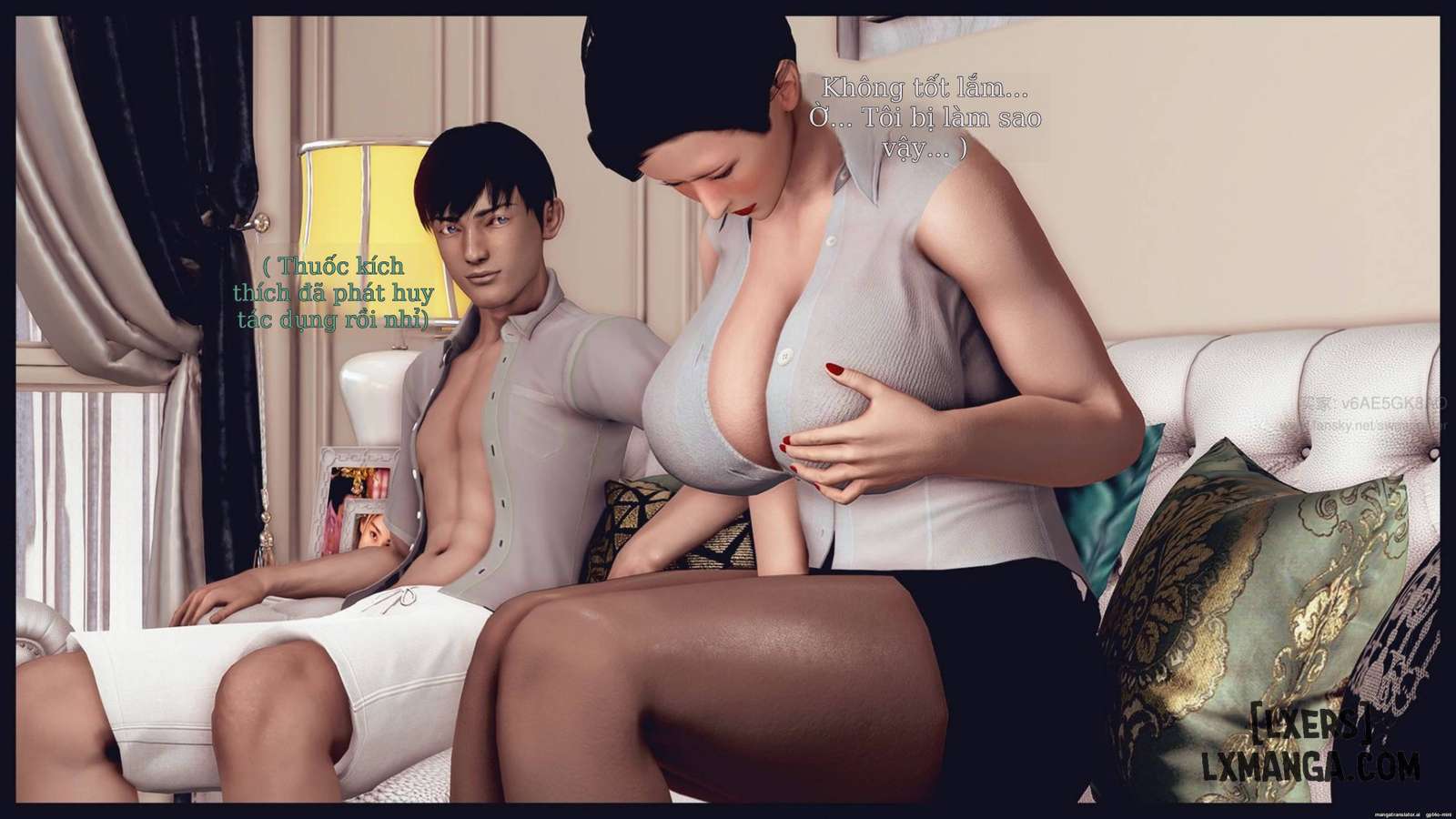 HentaiVN.net - Ảnh 46 - Âm mưu chiếm lấy người mẹ xinh đẹp - Chap 1.2