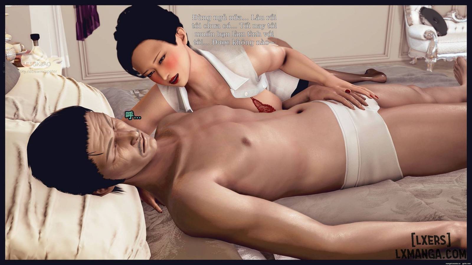 HentaiVN.net - Ảnh 54 - Âm mưu chiếm lấy người mẹ xinh đẹp - Chap 1.2