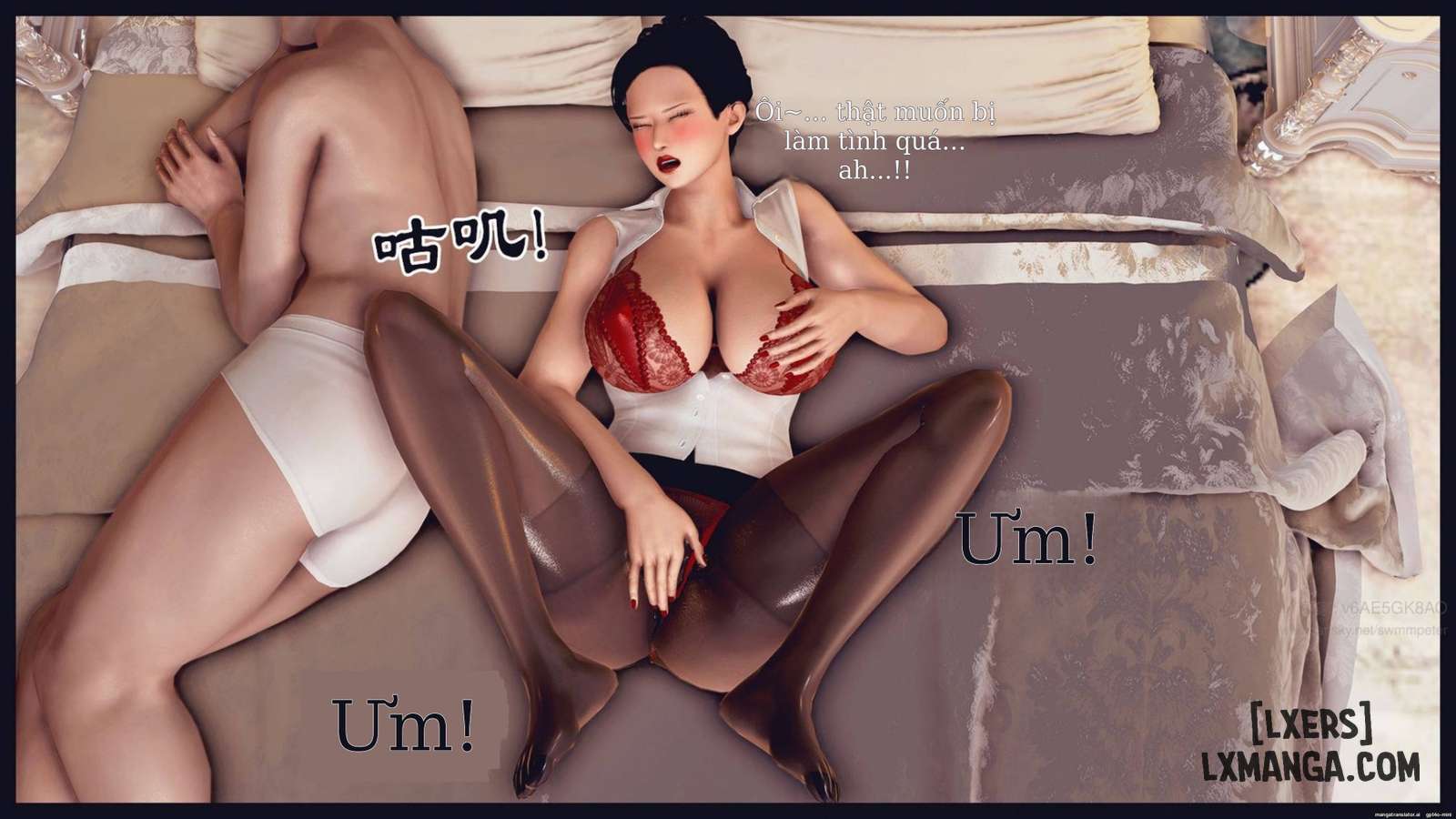 HentaiVN.net - Ảnh 60 - Âm mưu chiếm lấy người mẹ xinh đẹp - Chap 1.2