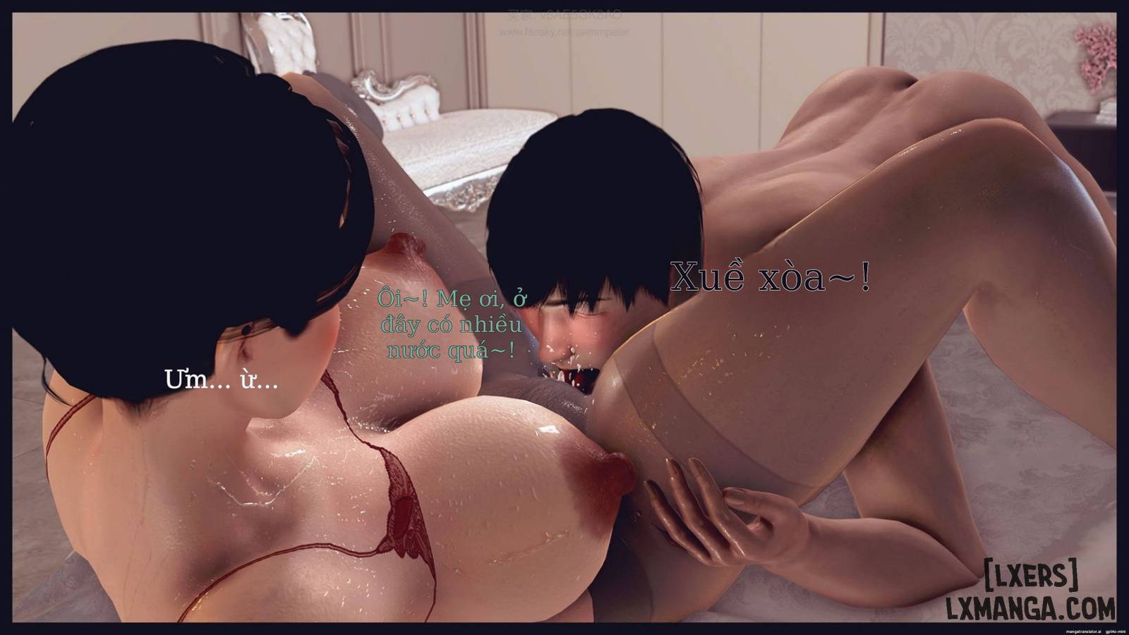 HentaiVN.net - Ảnh 54 - Âm mưu chiếm lấy người mẹ xinh đẹp - Chap 1.3