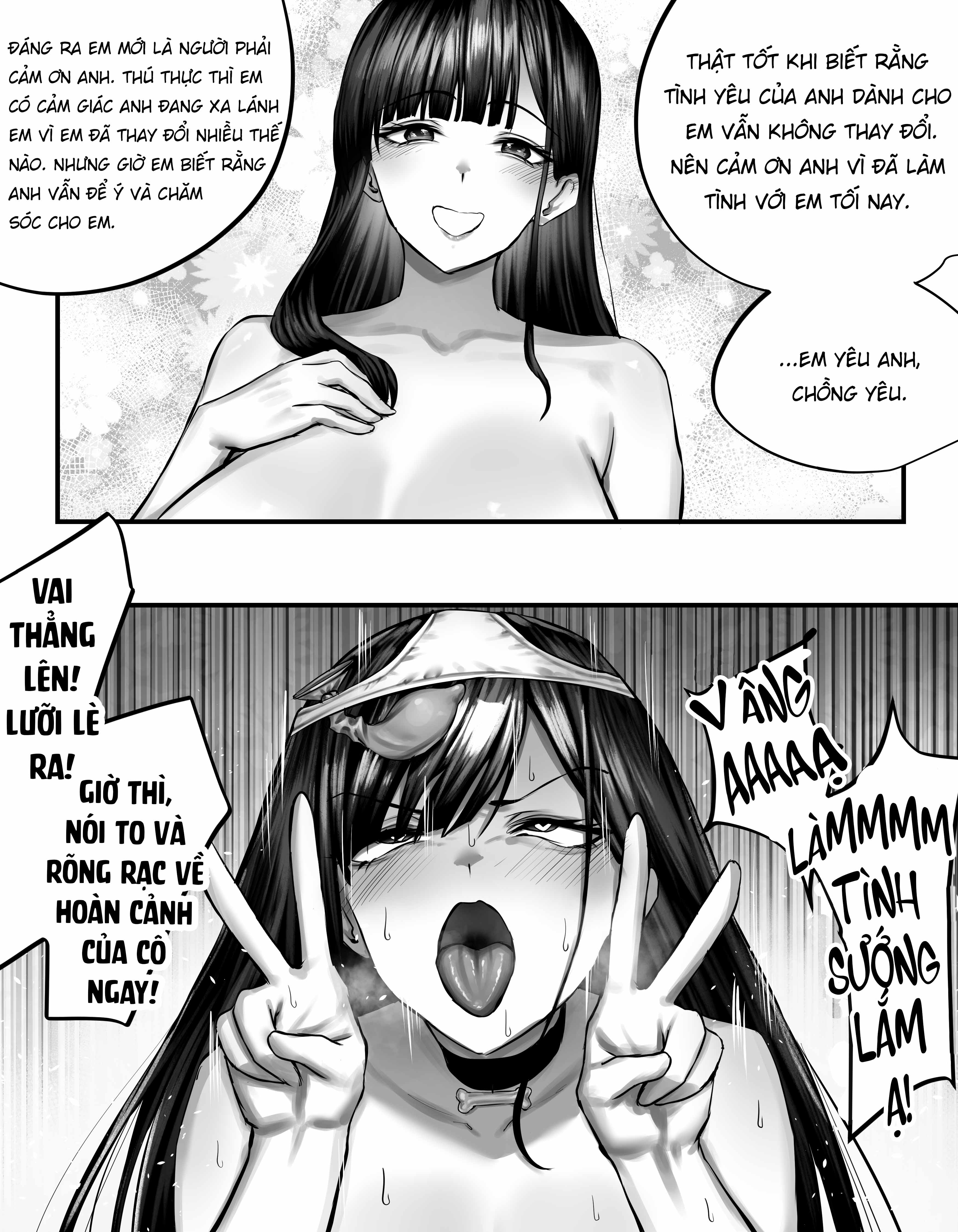 HentaiVN.net - Ảnh 3 - [ART NỔ LỒN] Cô Vợ Thiếu Thốn Tình Dục Của Tôi - Chương 2 [End]