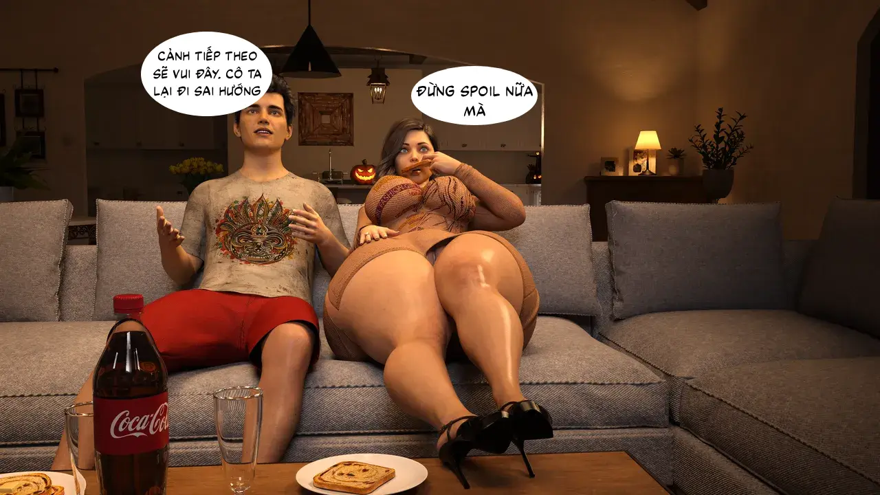 HentaiVN.net - Ảnh 22 - Farrahs và Damons Vacation [Rev2019] - Back at home