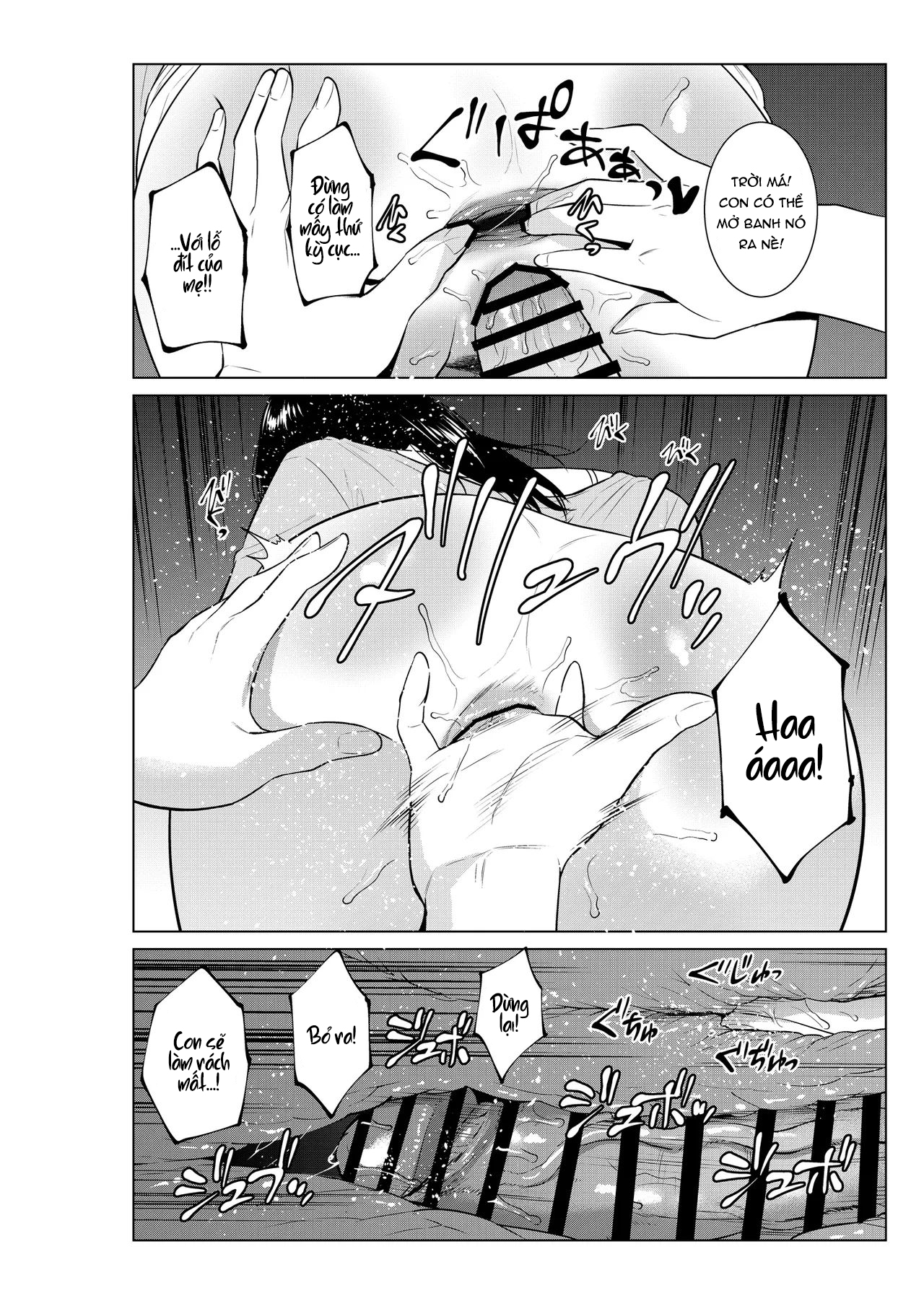 HentaiVN.net - Ảnh 39 - Nyuuyoku kara Hajimaru Haha to no Nikuyoku Seikatsu - oneshot