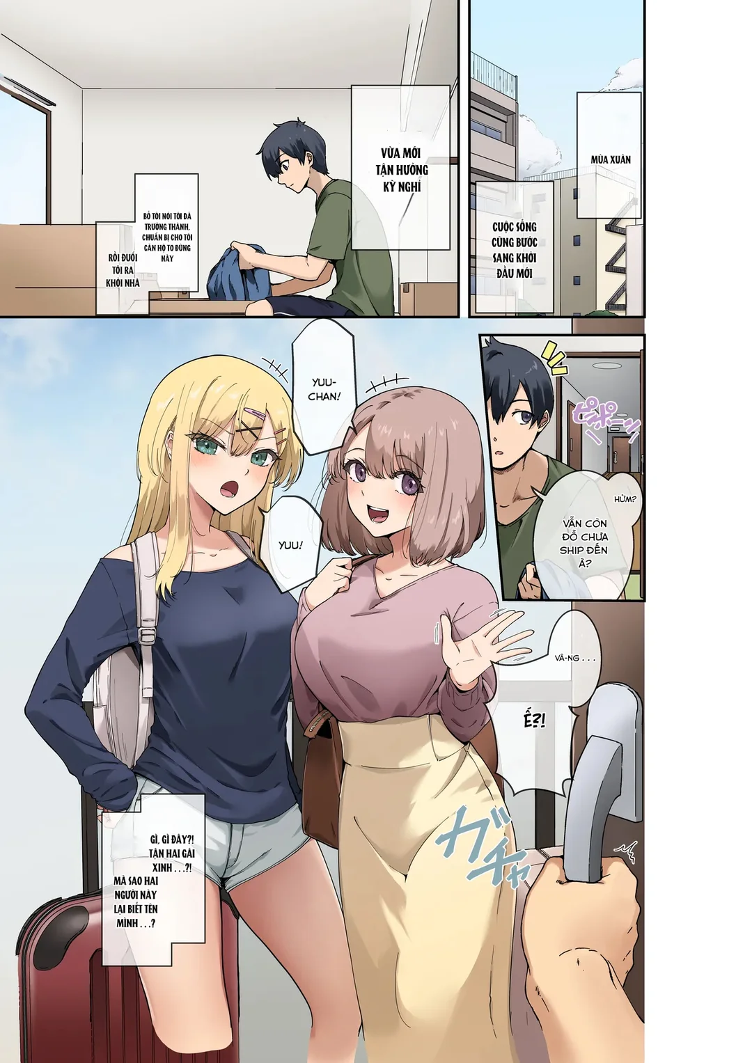 HentaiVN.net - Ảnh 3 - Bạn thời thơ ấu có thể trở thành cô dâu tiềm năng!? - Oneshot