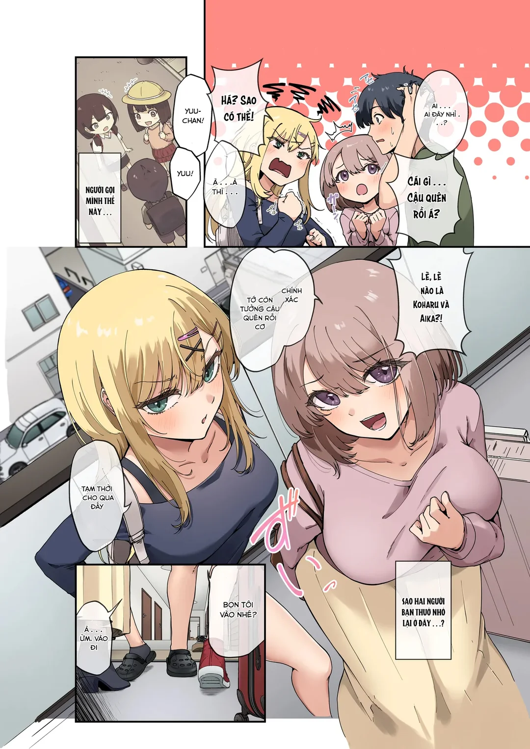 HentaiVN.net - Ảnh 4 - Bạn thời thơ ấu có thể trở thành cô dâu tiềm năng!? - Oneshot