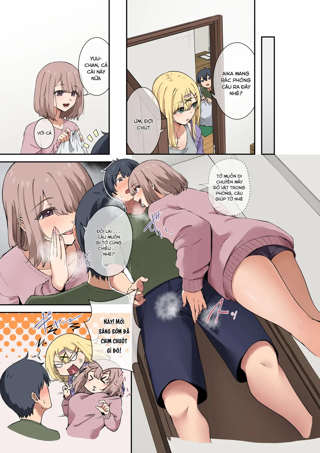HentaiVN.net - Ảnh 43 - Bạn thời thơ ấu có thể trở thành cô dâu tiềm năng!? - Oneshot