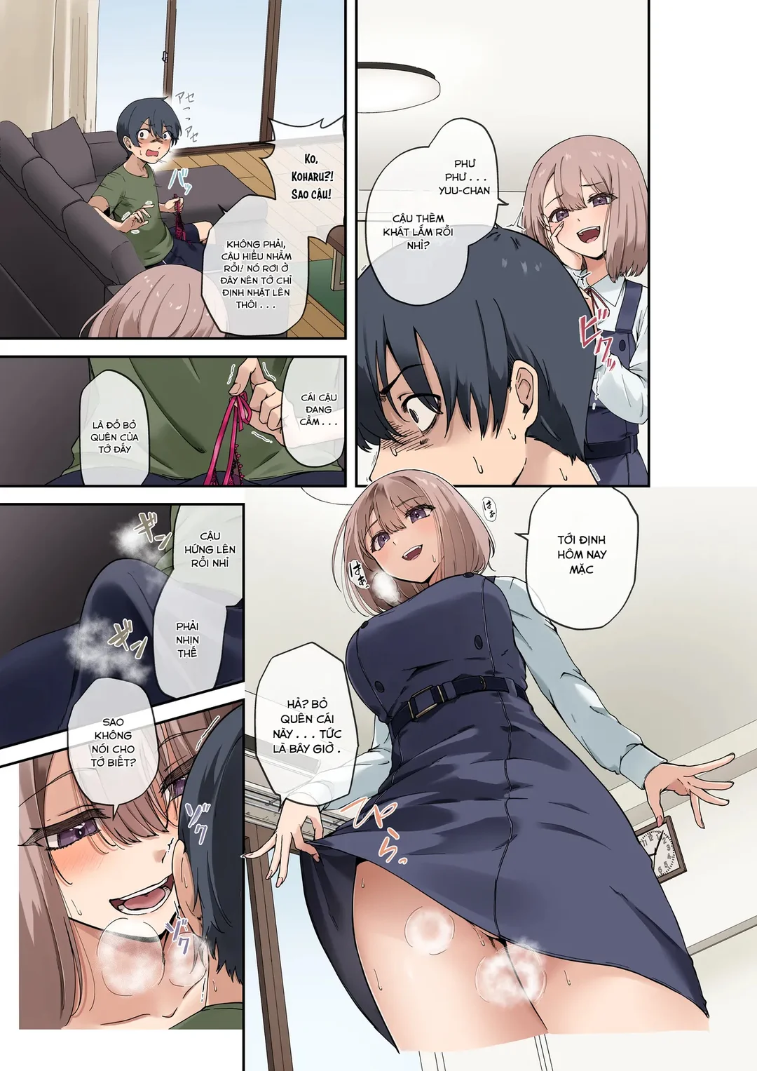 HentaiVN.net - Ảnh 9 - Bạn thời thơ ấu có thể trở thành cô dâu tiềm năng!? - Oneshot
