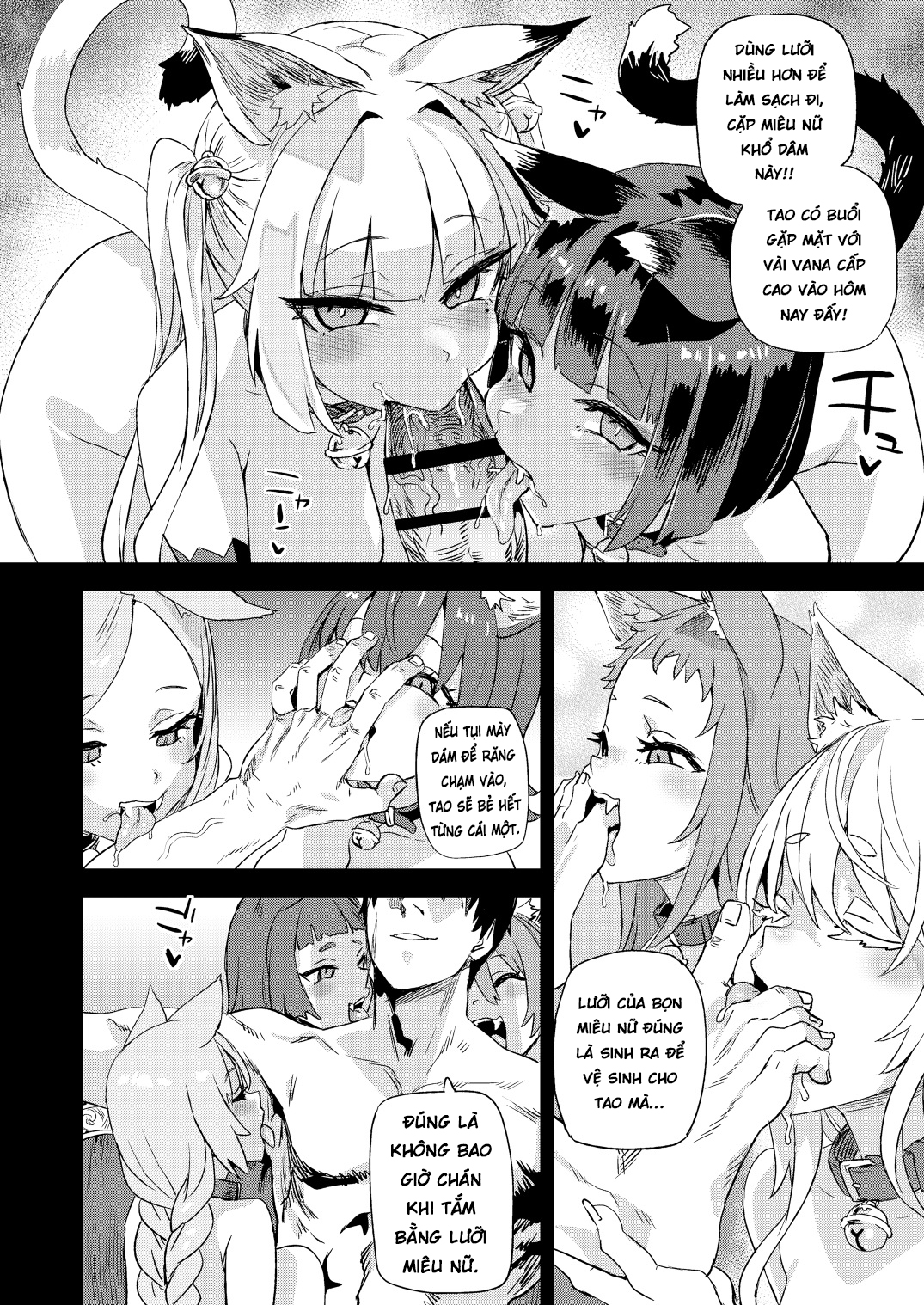 HentaiVN.net - Ảnh 43 - Tôi Là Thú Cưng Của Nàng Miêu Nữ - Một Bắn