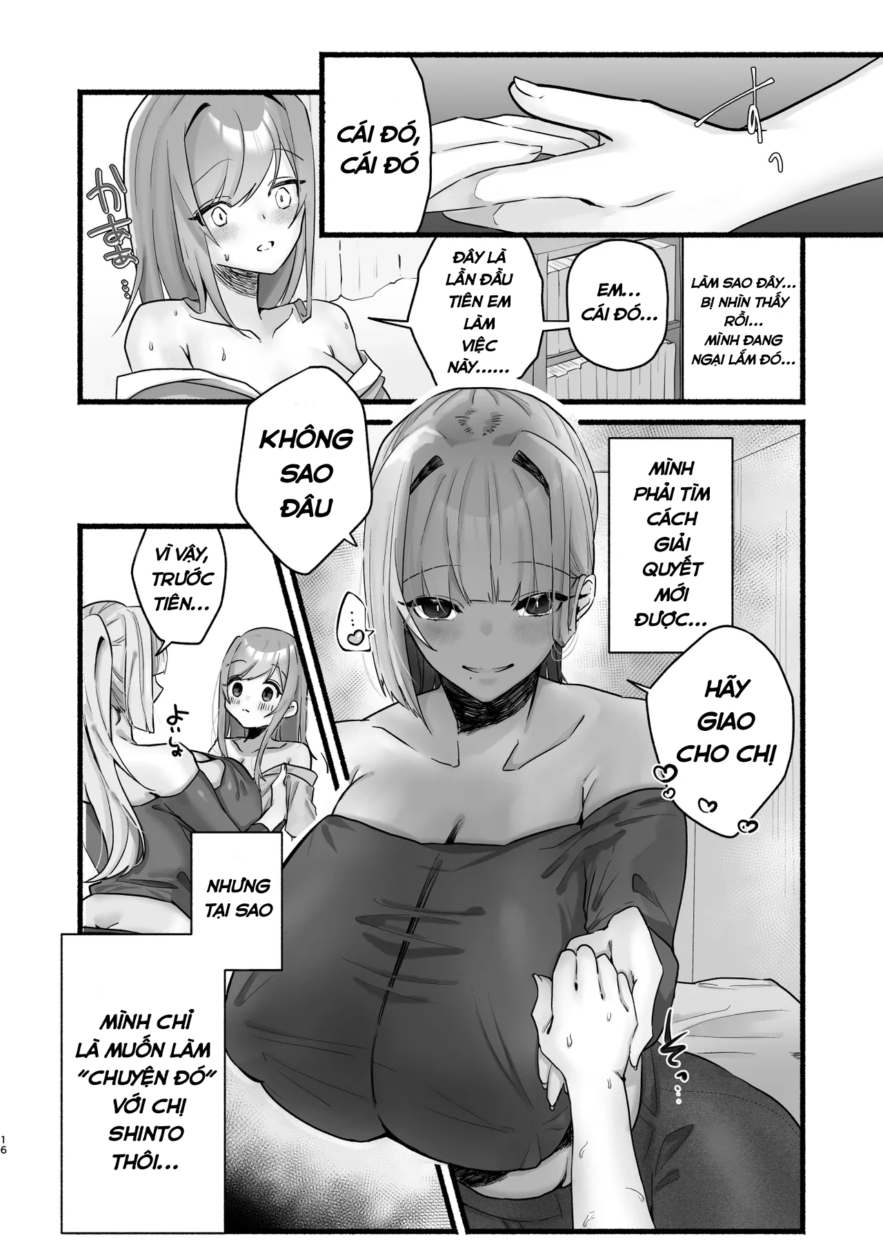 HentaiVN.net - Ảnh 12 - Mê các chị lớn tuổi thì gặp ngay chị Futa cực ngon - Chap 1 : Aida Yui X Mina Shinto