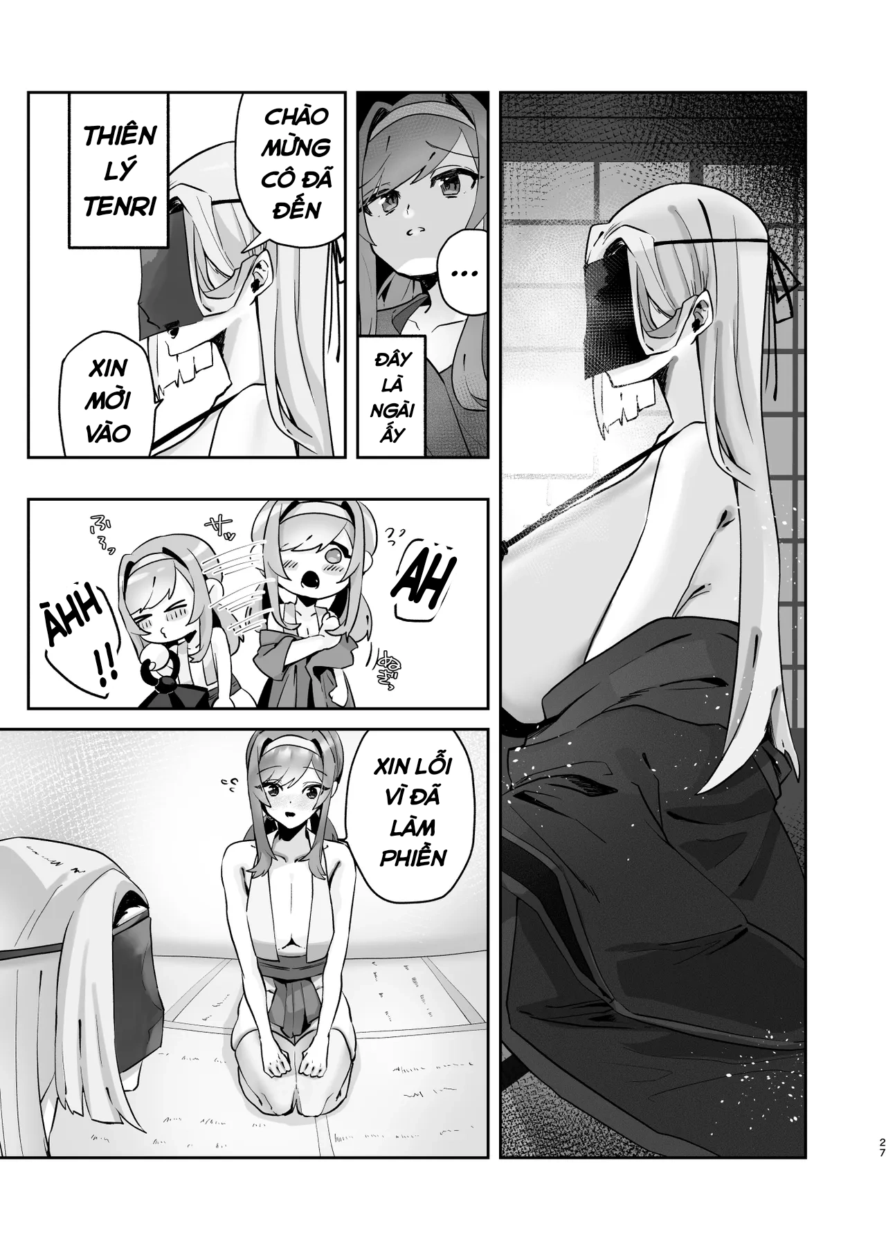 HentaiVN.net - Ảnh 3 - Mê các chị lớn tuổi thì gặp ngay chị Futa cực ngon - Chap-2 : Aida Yui X Thiên Lý Tenri