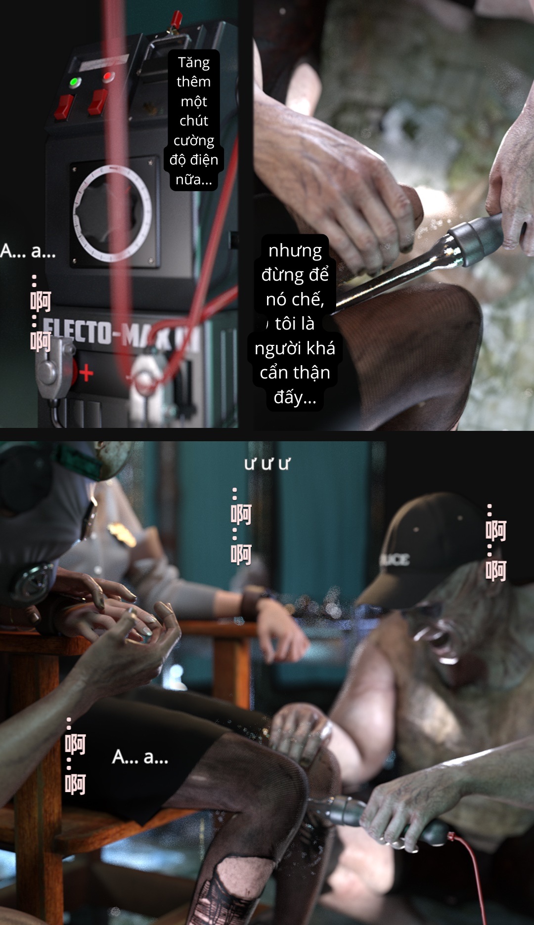 HentaiVN.net - Ảnh 13 - Mental Hospital - 4. Trái ngọt chiến thắng mang tên nước lồn