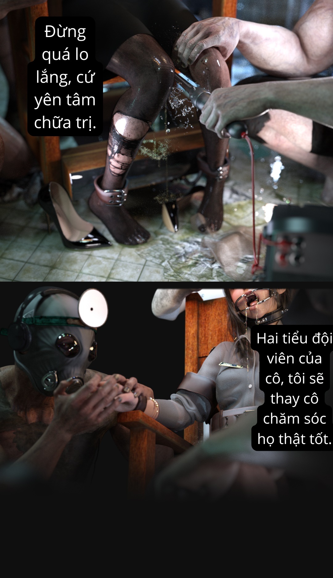 HentaiVN.net - Ảnh 14 - Mental Hospital - 4. Trái ngọt chiến thắng mang tên nước lồn
