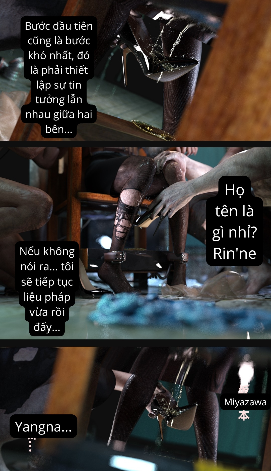 HentaiVN.net - Ảnh 16 - Mental Hospital - 4. Trái ngọt chiến thắng mang tên nước lồn