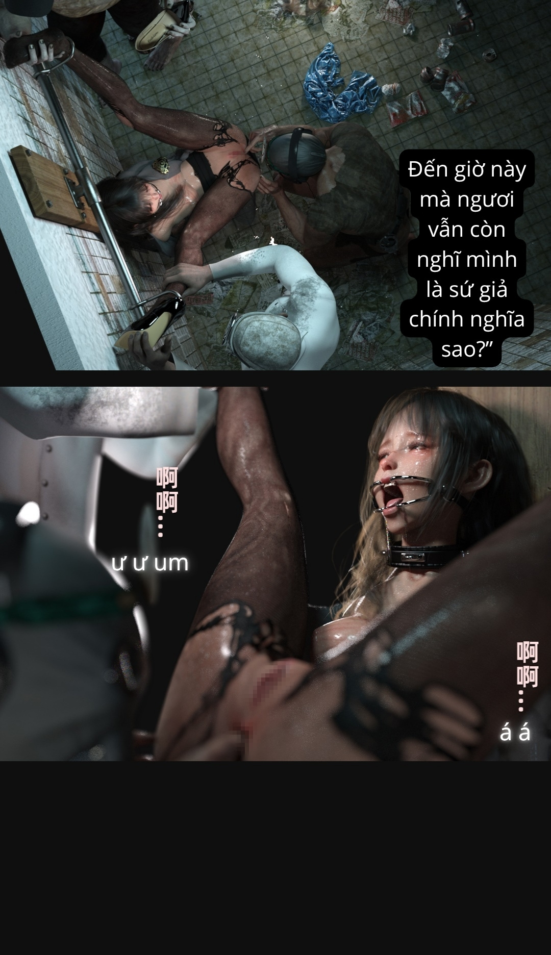 HentaiVN.net - Ảnh 20 - Mental Hospital - 4. Trái ngọt chiến thắng mang tên nước lồn