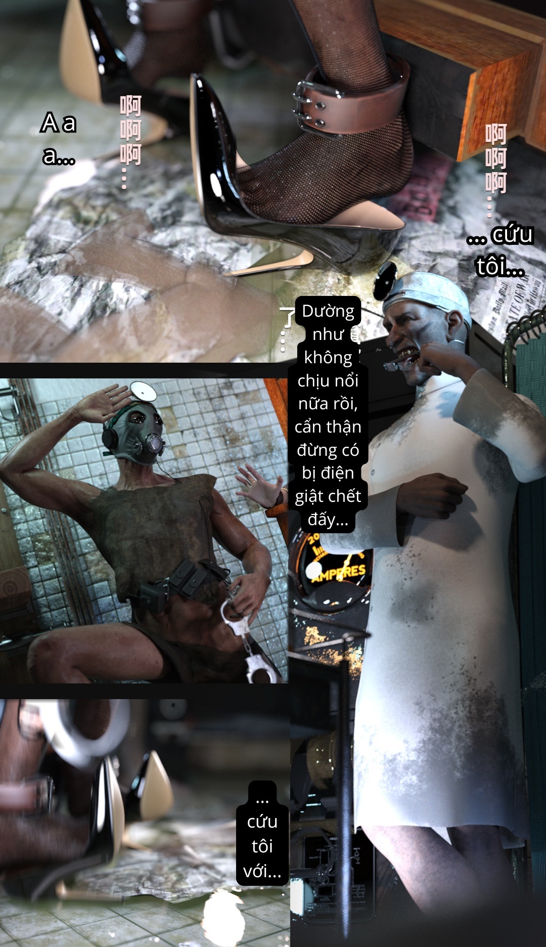 HentaiVN.net - Ảnh 5 - Mental Hospital - 4. Trái ngọt chiến thắng mang tên nước lồn