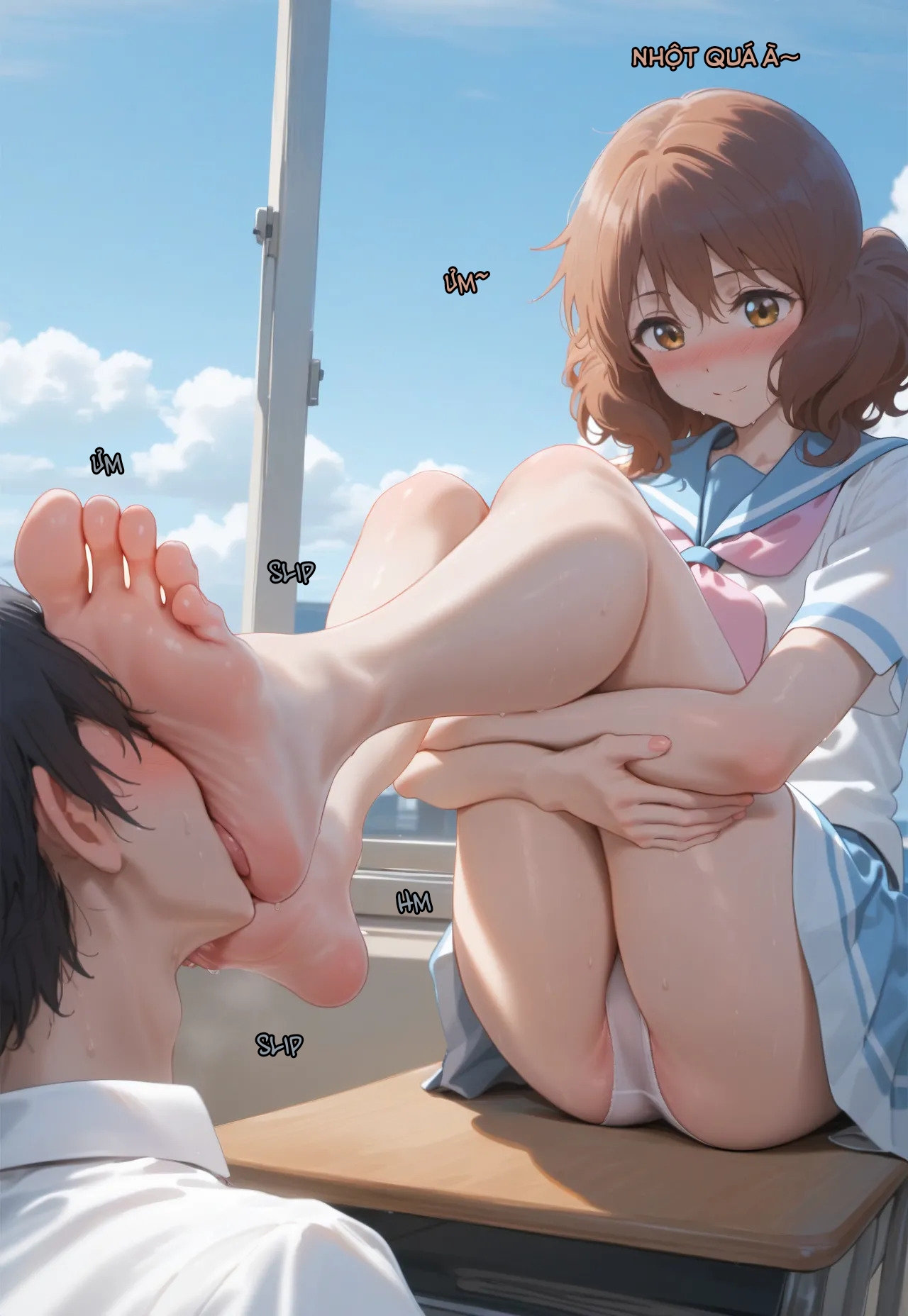 HentaiVN.net - Ảnh 8 - Cảm giác mới lạ - Oneshot