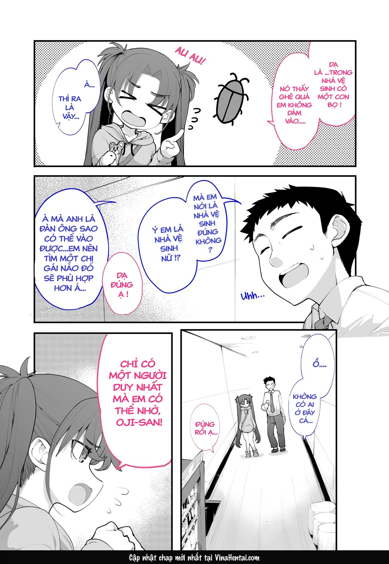 HentaiVN.net - Ảnh 4 - [Hamens (SAKULA)] Mesugaki ga Arawareta! 2 - Chapter 2