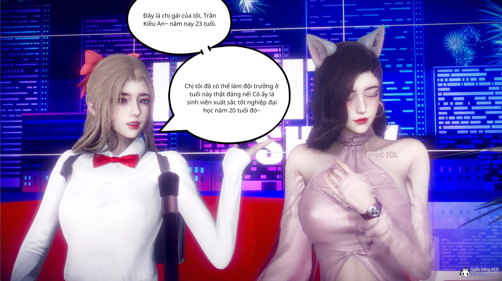 HentaiVN.net - Ảnh 33 - Tiểu Sử Trần Kiều An - Chap 13: Trao đổi mờ ám - liveshow ngoại truyện