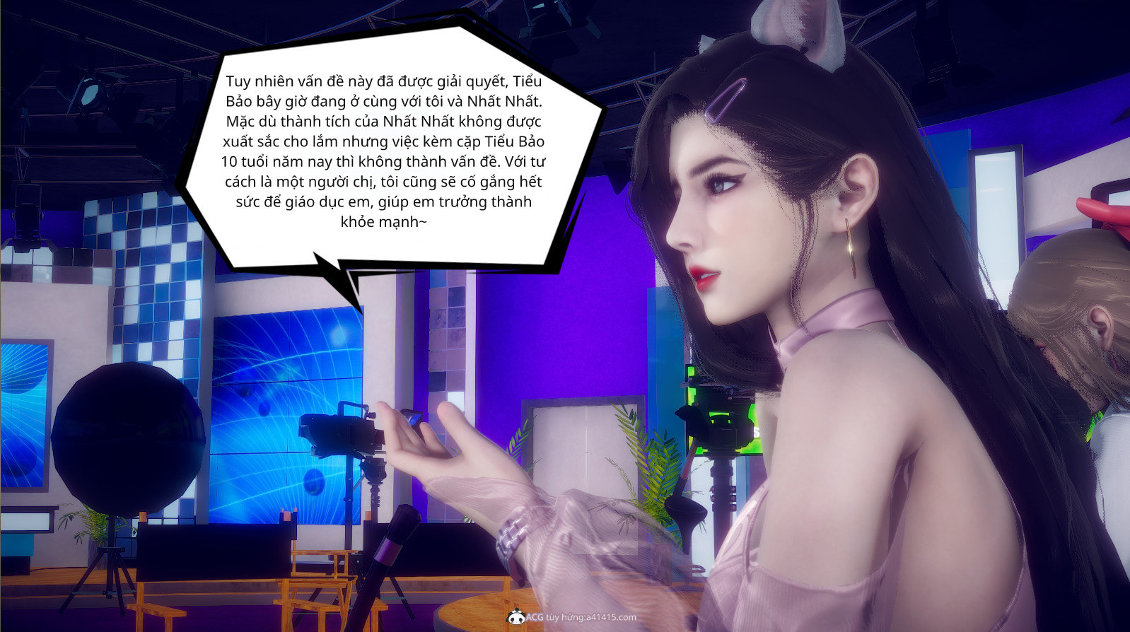 HentaiVN.net - Ảnh 37 - Tiểu Sử Trần Kiều An - Chap 13: Trao đổi mờ ám - liveshow ngoại truyện
